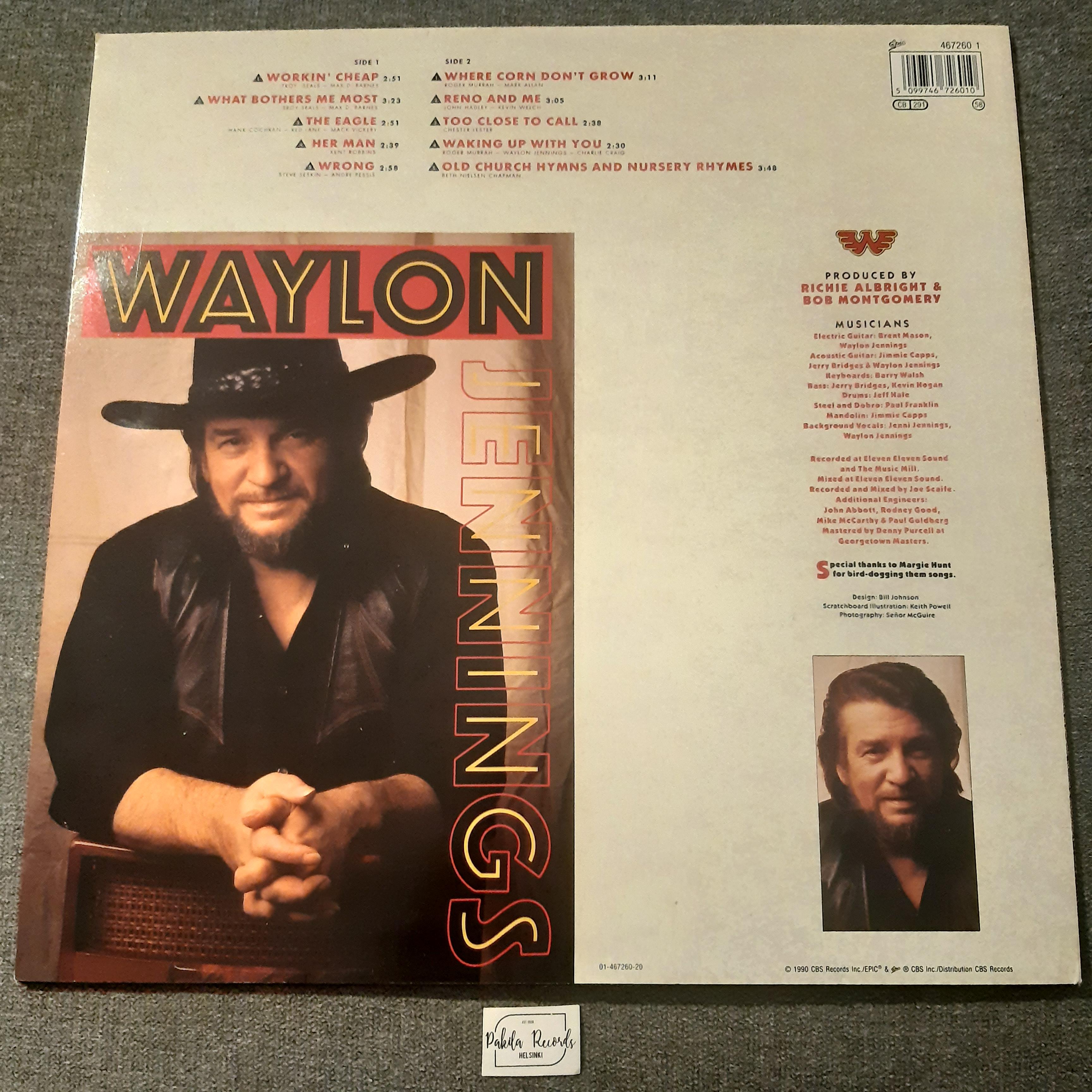 Waylon Jennings - The Eagle - LP (käytetty)