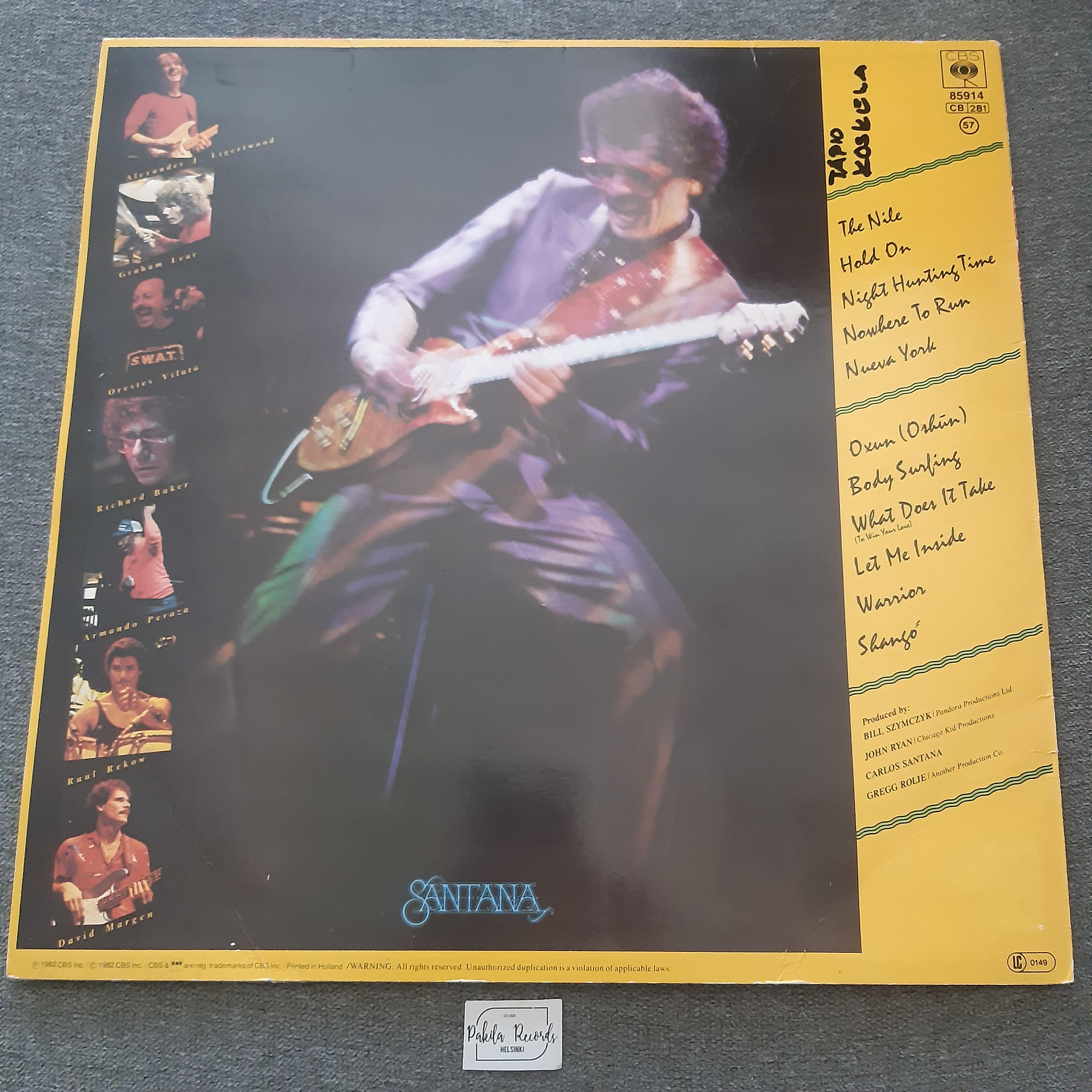 Santana - Shango - LP (käytetty)