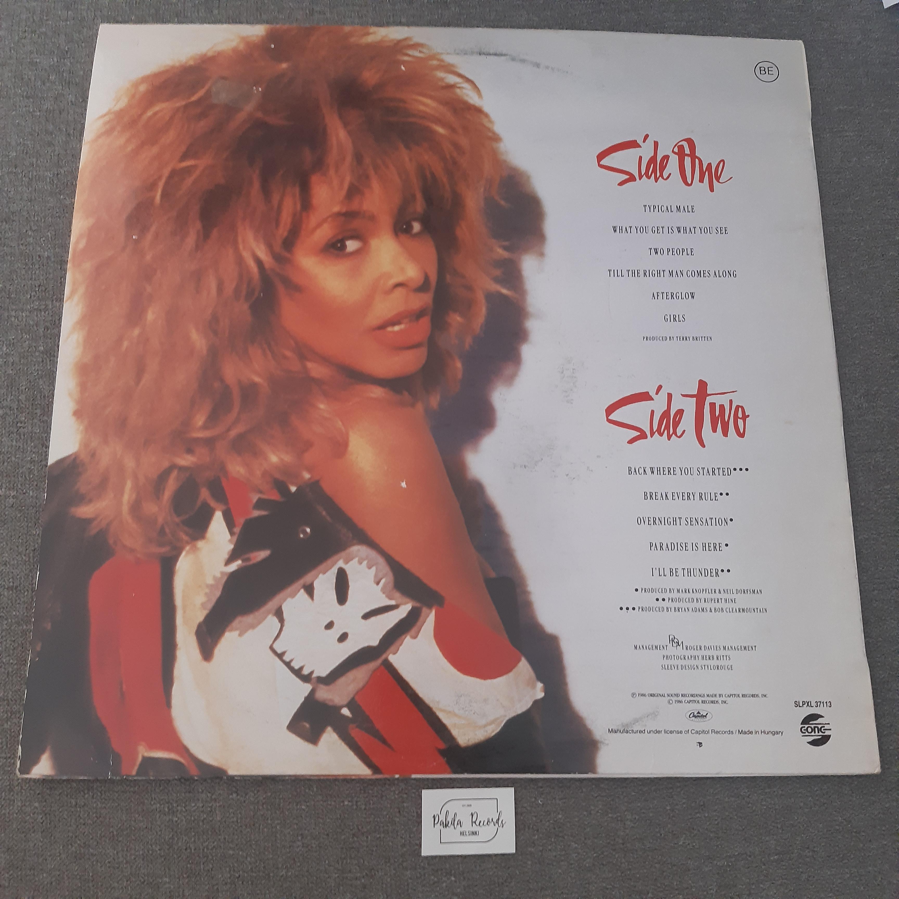 Tina Turner - Break Every Rule - LP (käytetty)