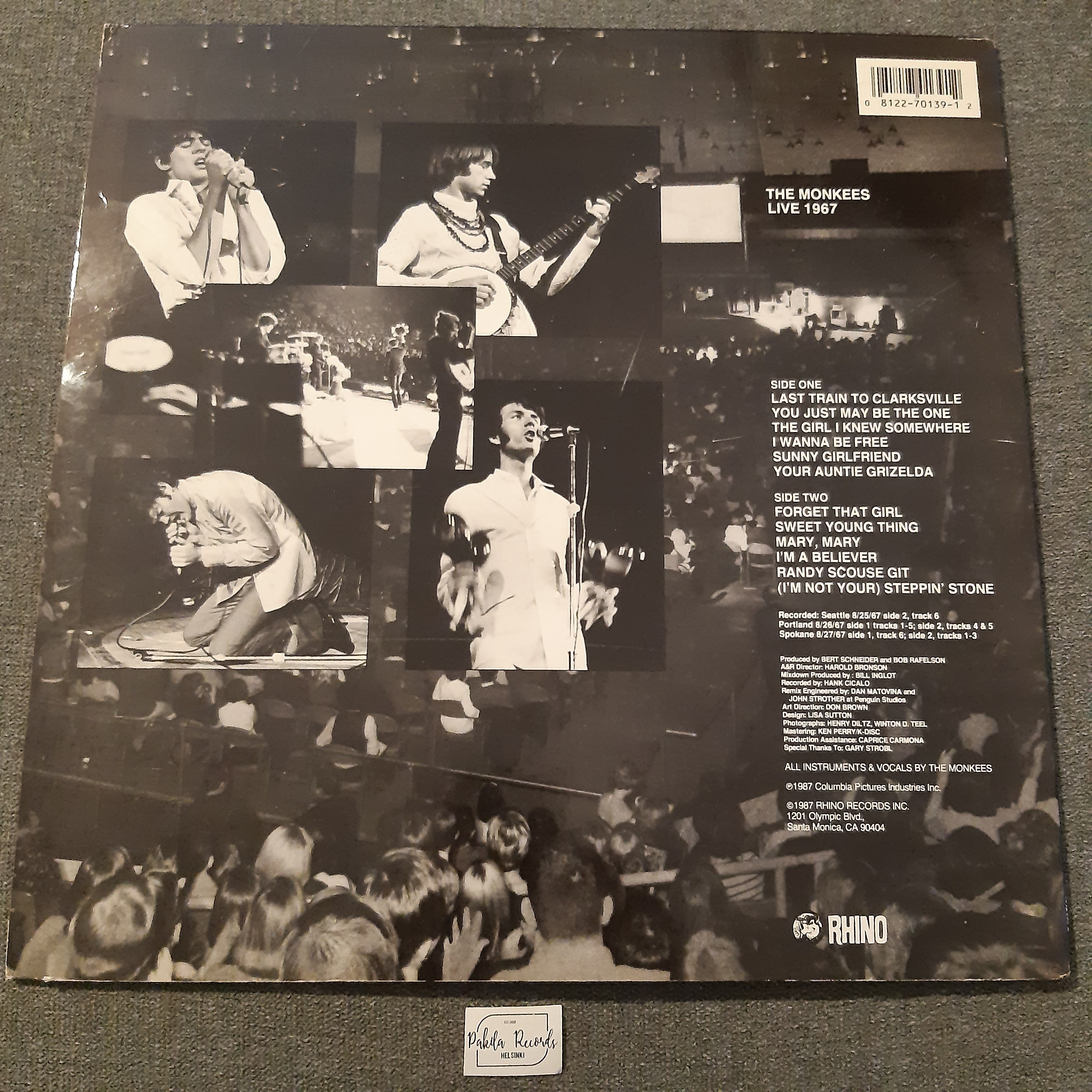 The Monkees - Live 1967 - LP (käytetty)