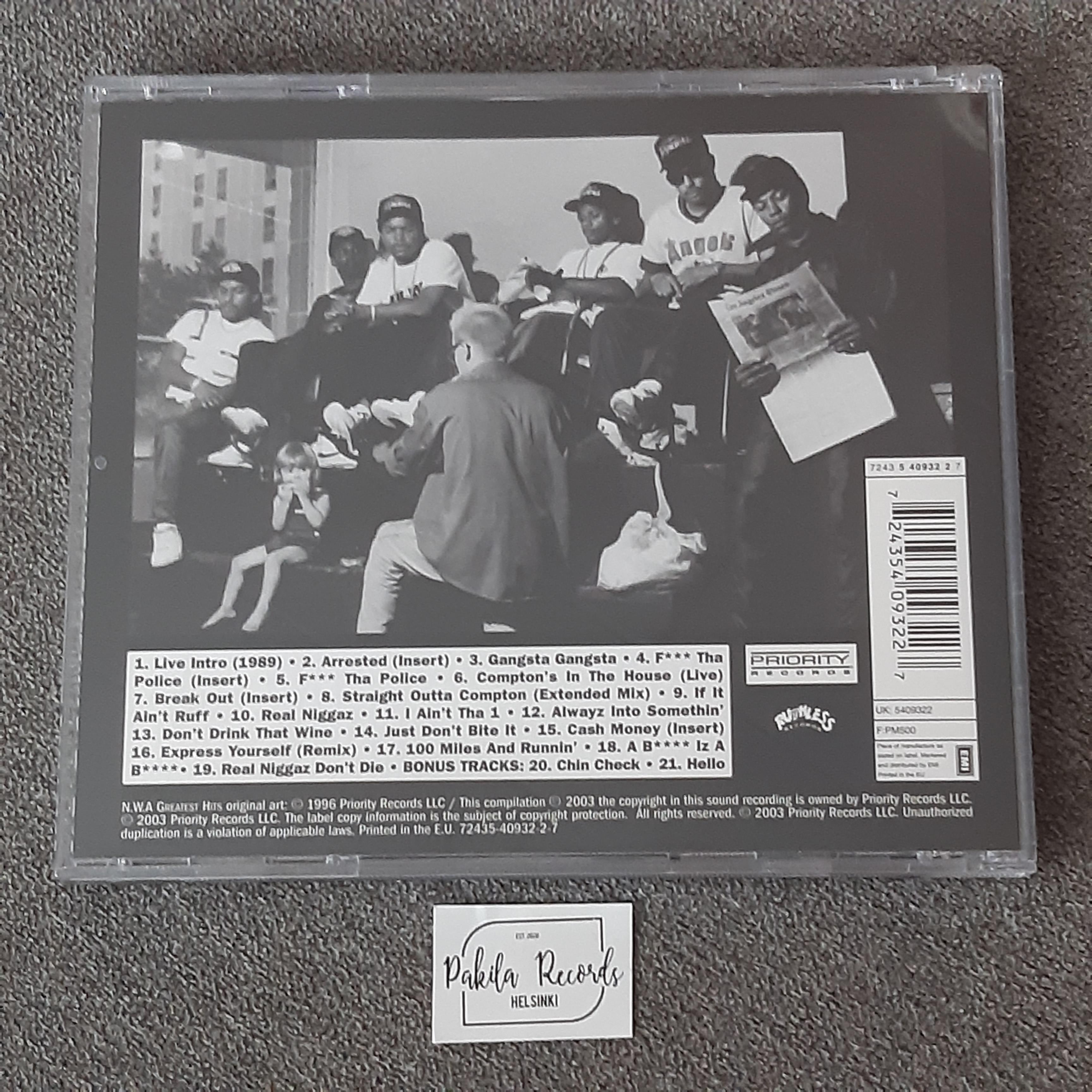 N.W.A. - Greatest Hits - CD (käytetty)