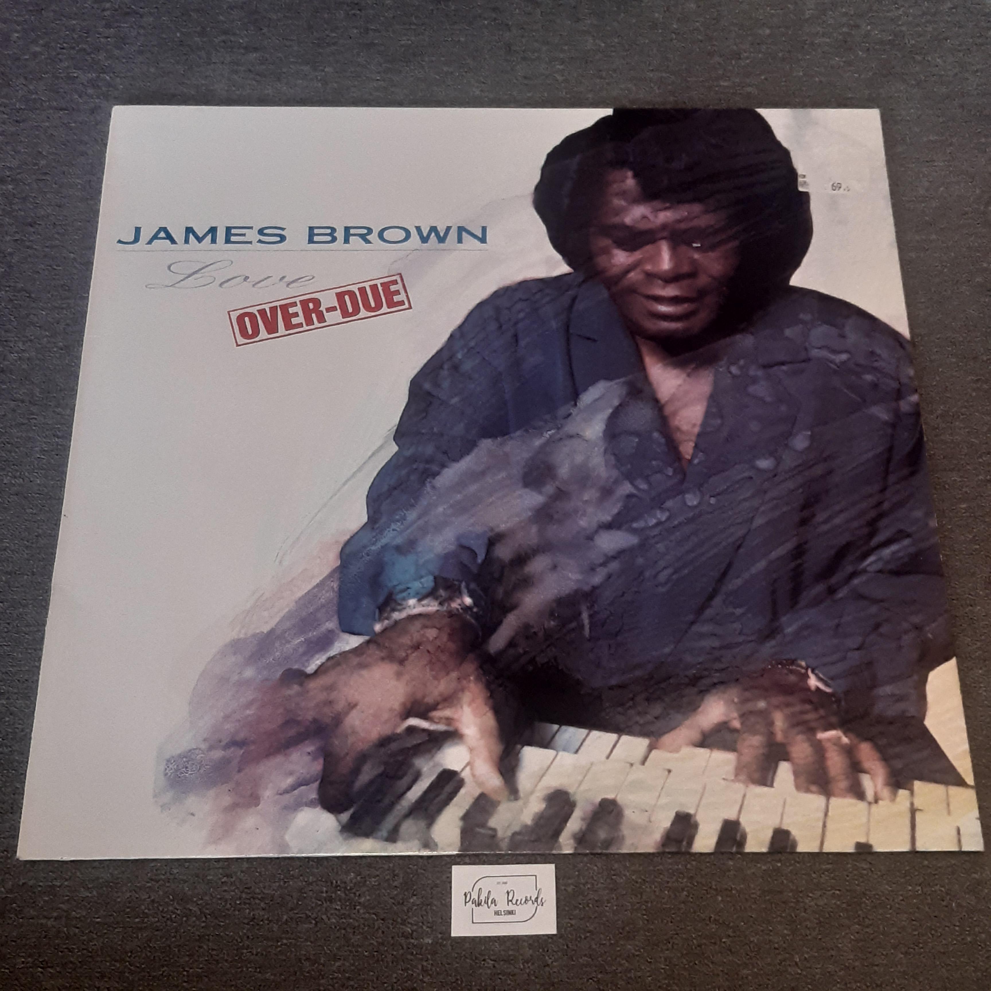 James Brown - Love Over-Due - LP (käytetty)