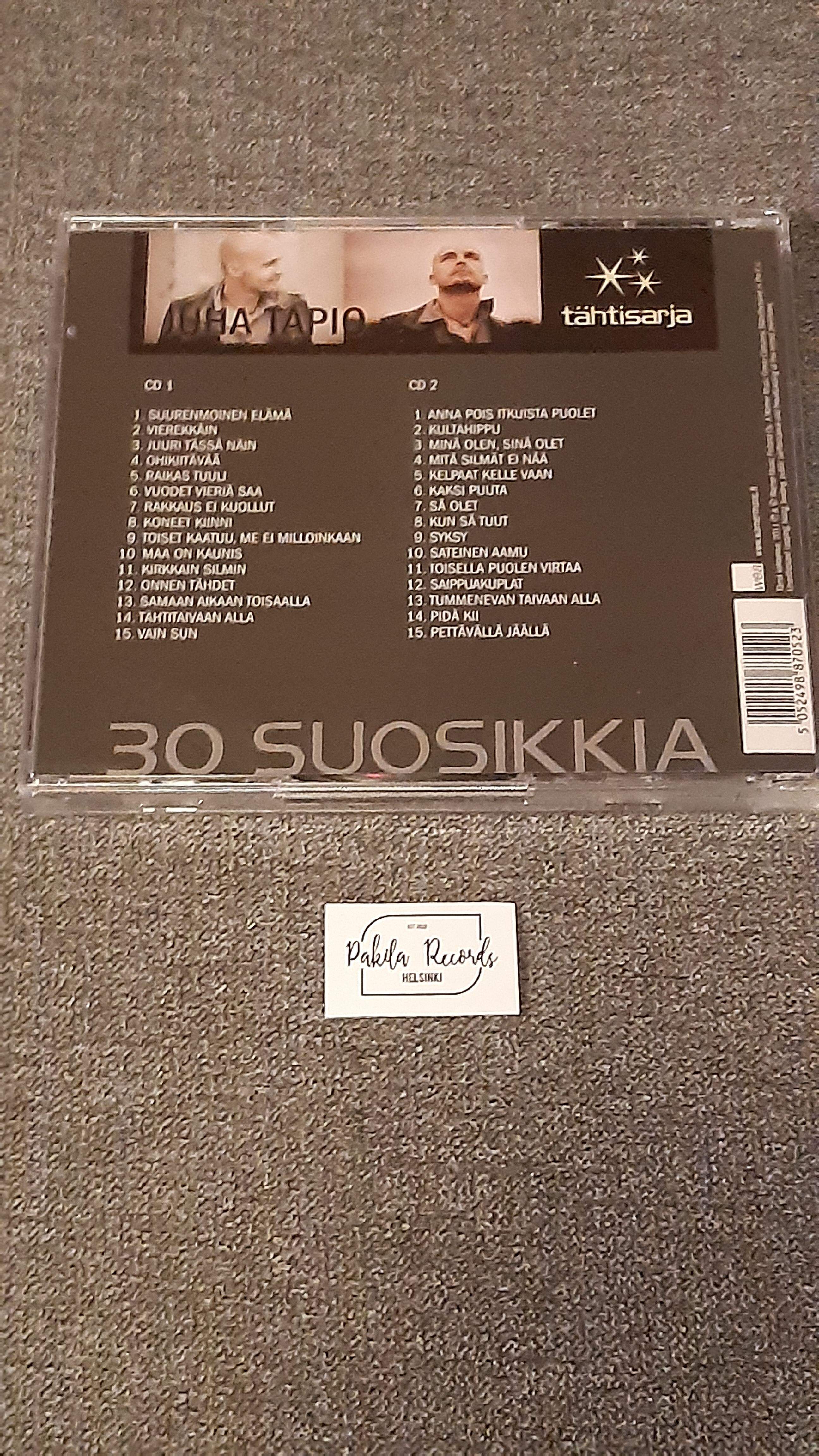 Juha Tapio - 30 Suosikkia - 2 CD (uusi)