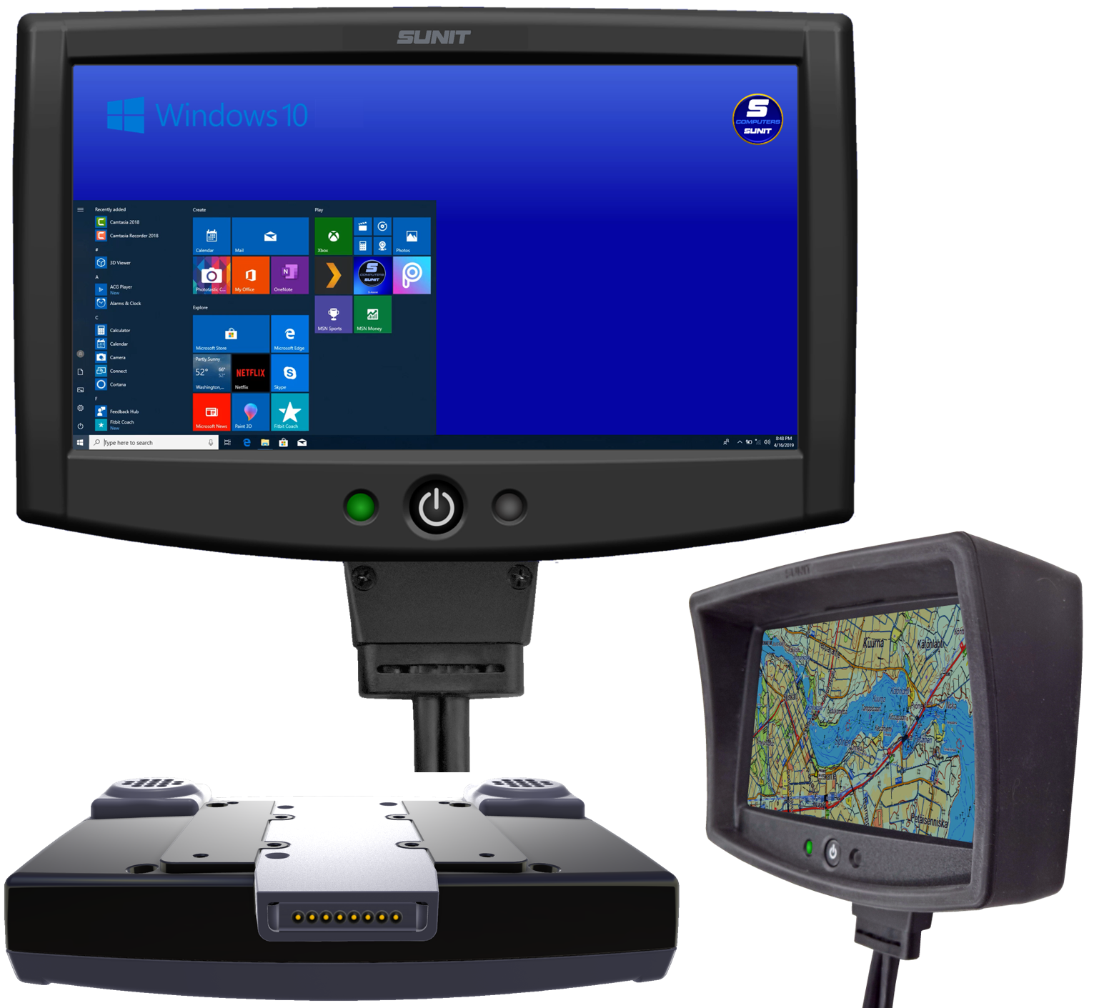 All-in-One PC, Panel-PC, Fixed-Mount PC
