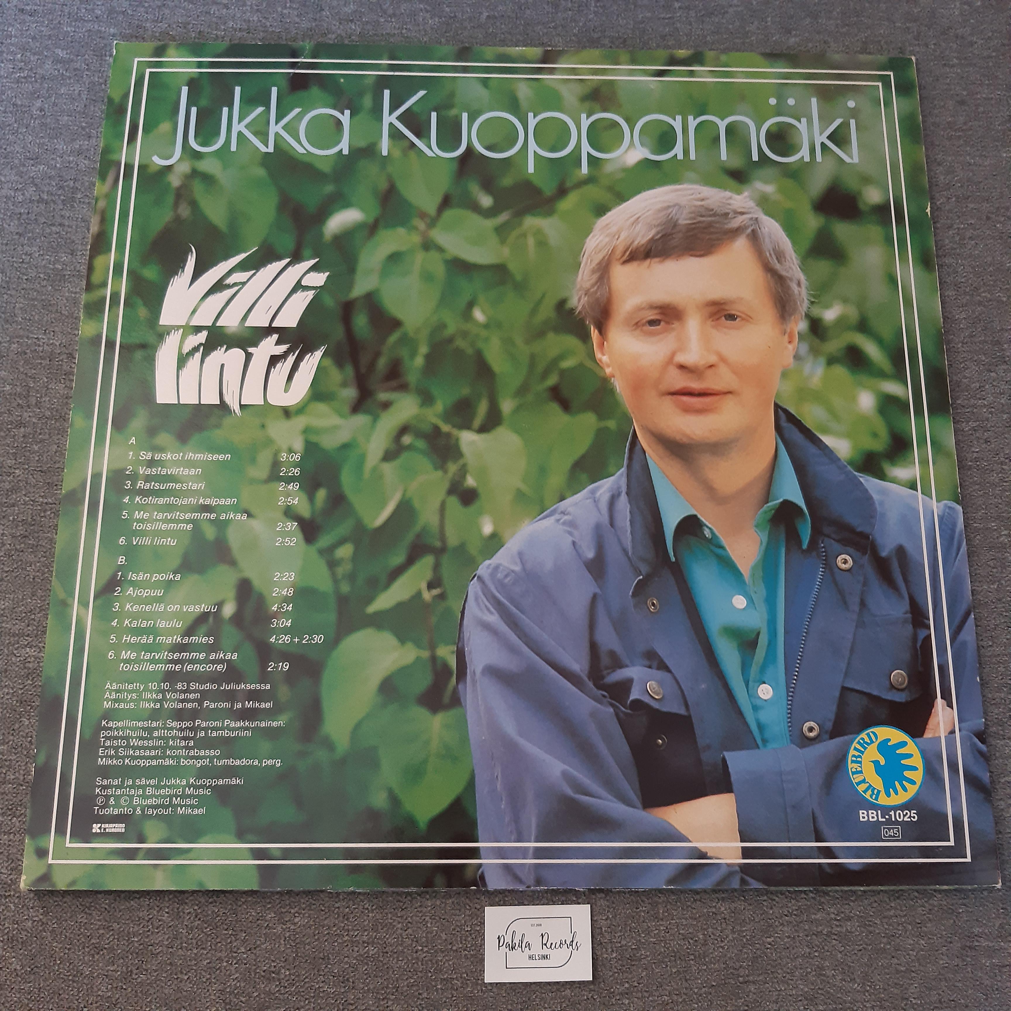 Jukka Kuoppamäki - Villi lintu - LP (käytetty)
