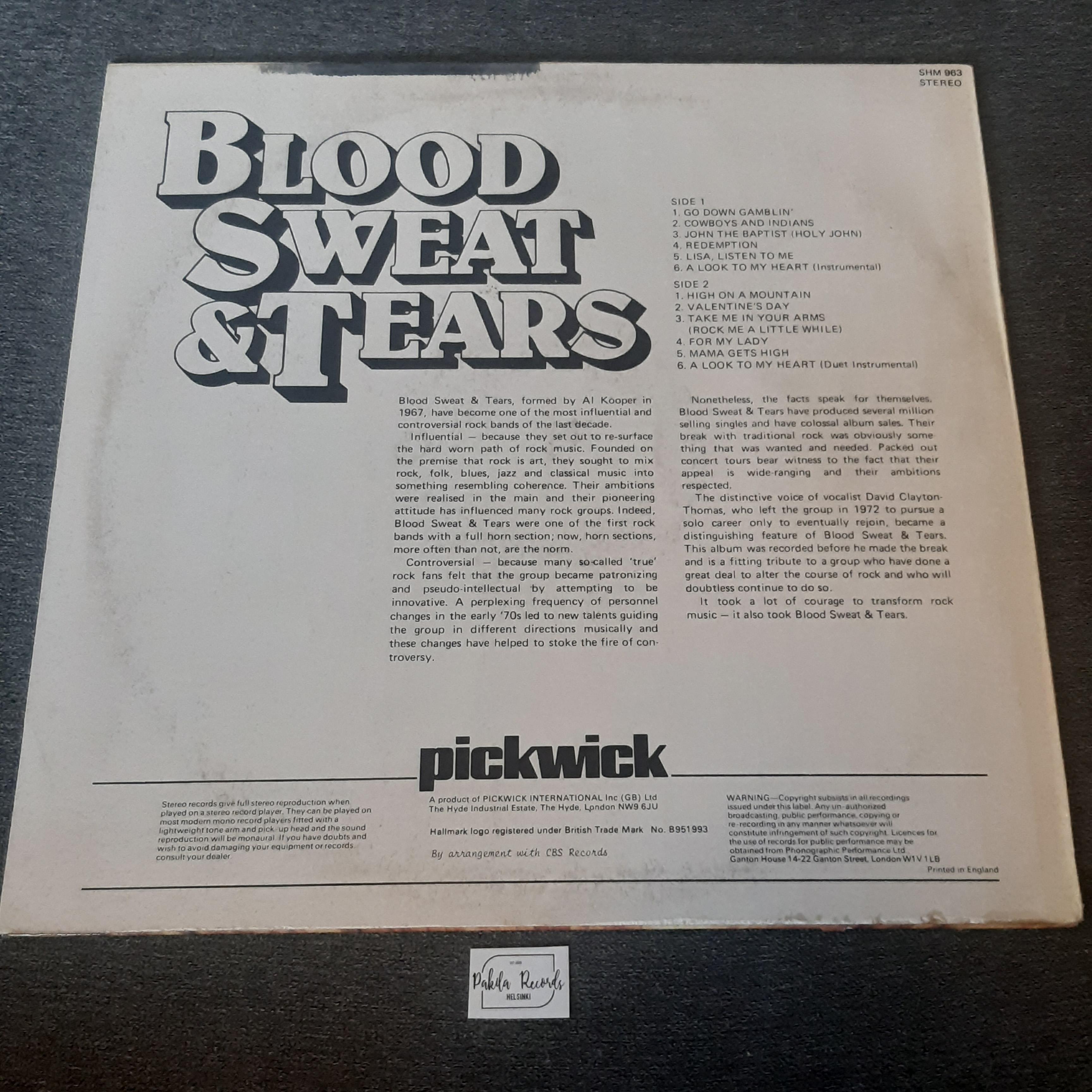 Blood, Sweat And Tears - Blood, Sweat And Tears - LP (käytetty)