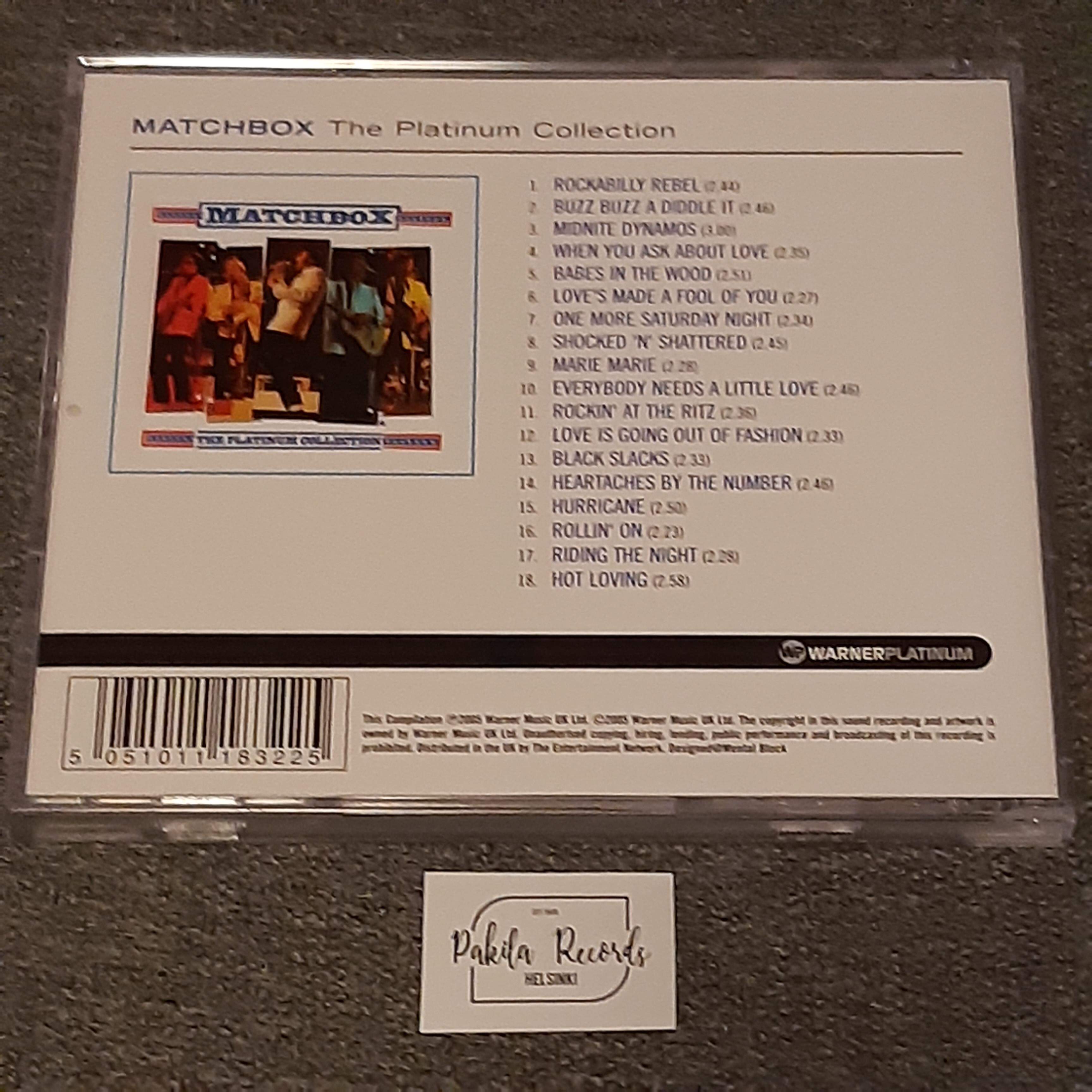 Matchbox - The Platinum Collection - CD (käytetty)