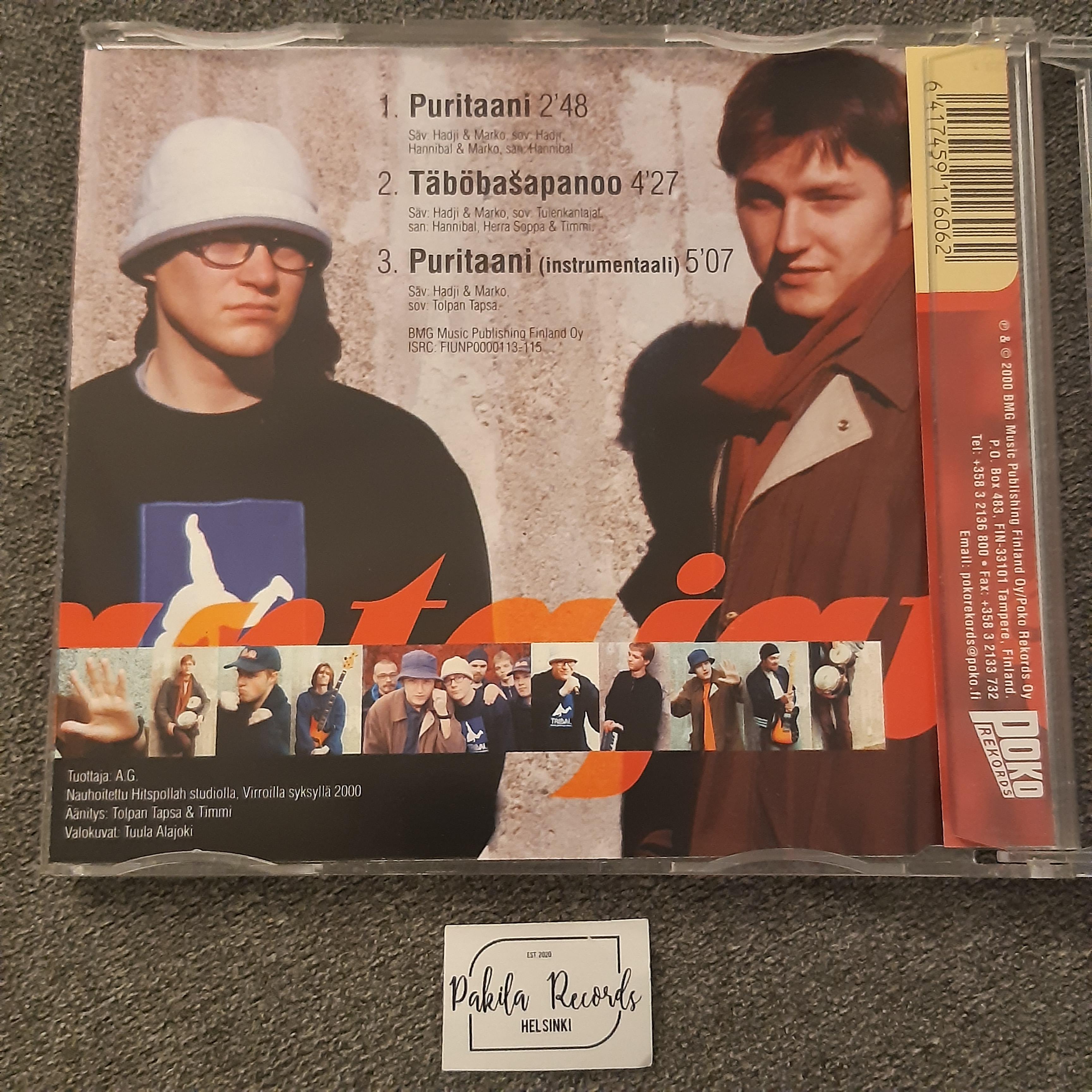 Tulenkantajat - Puritaani - CDS (käytetty)