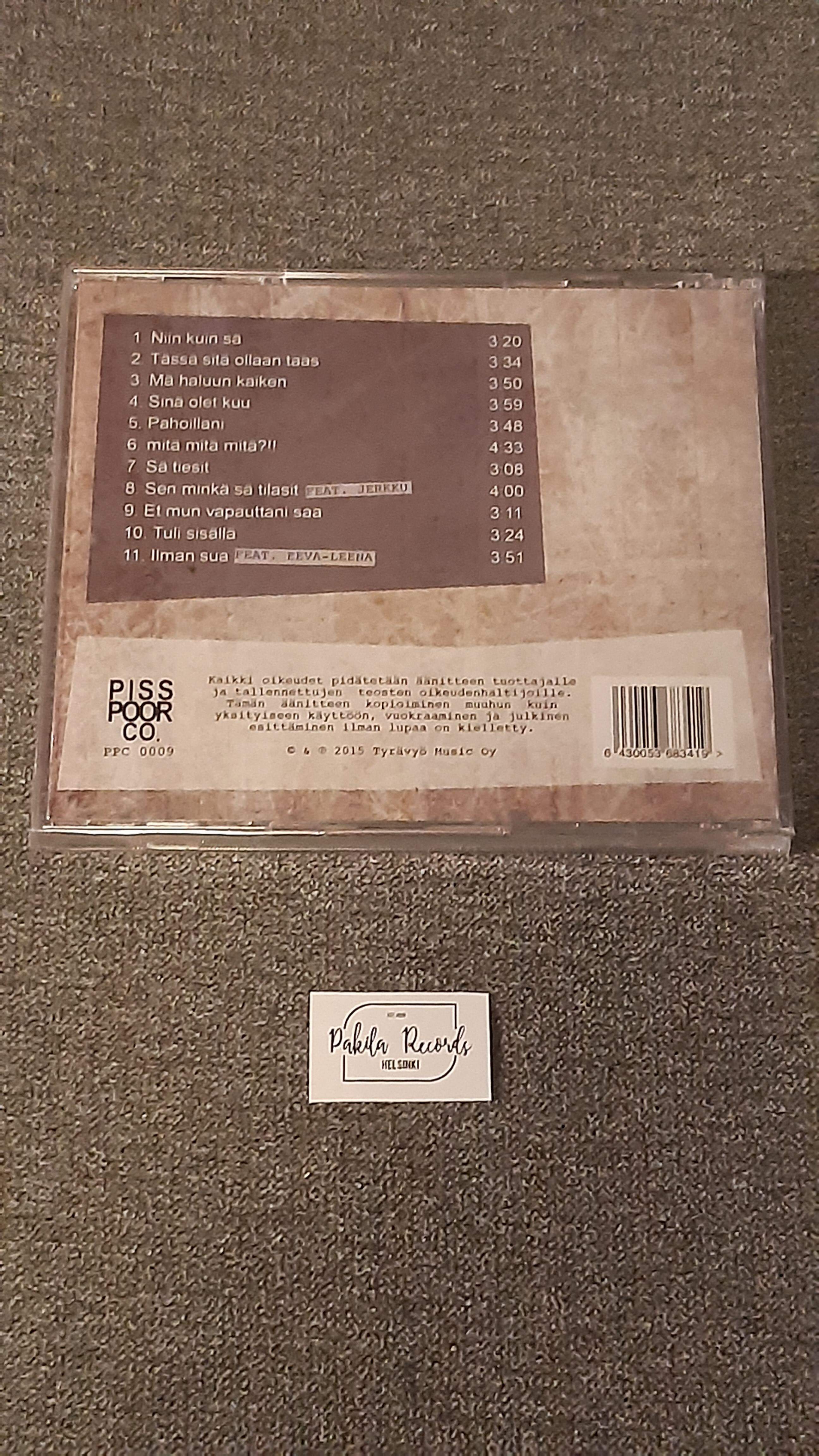 Tyrävyö - Elämänpaneeli - CD (uusi)