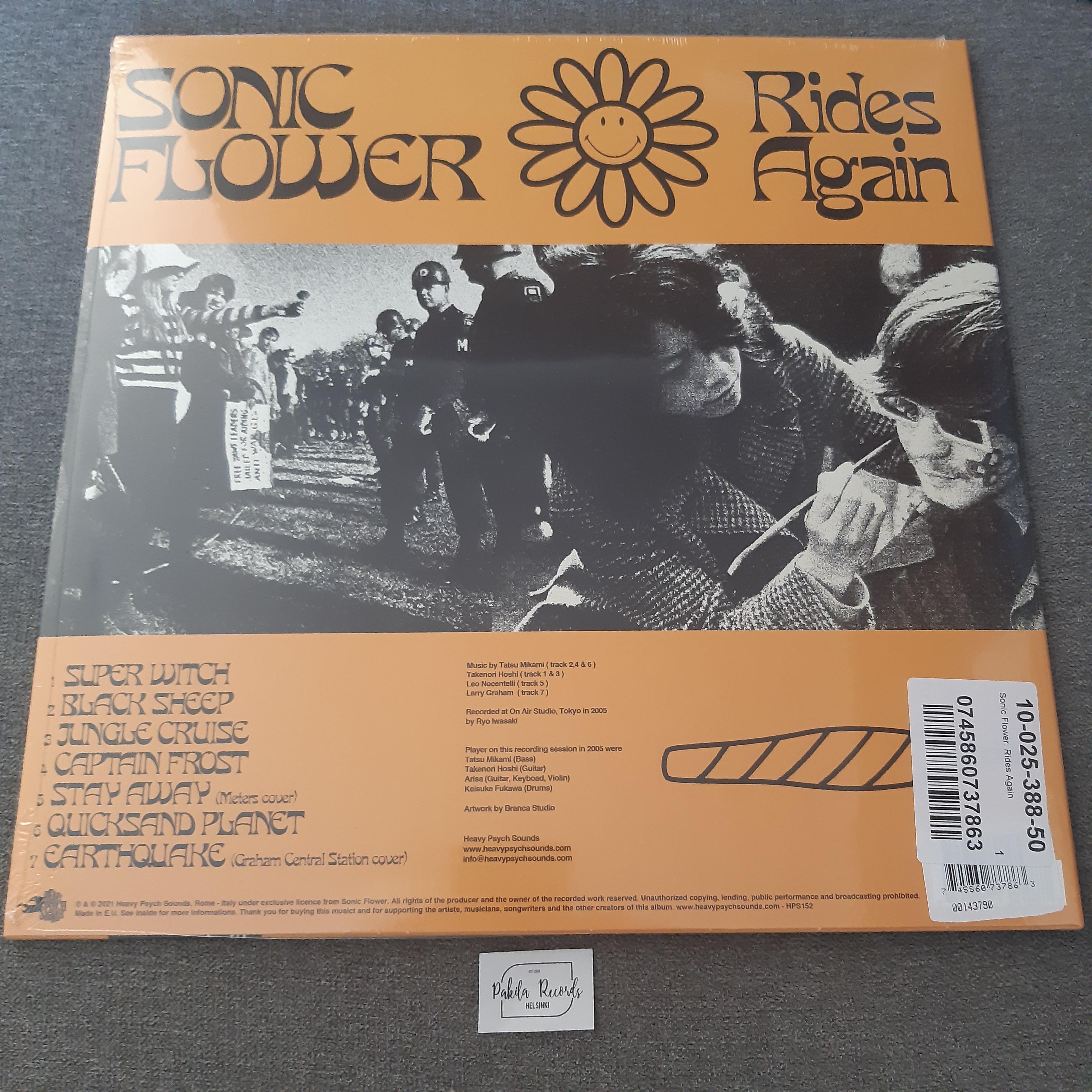 Sonic Flower - Rides Again - LP (uusi)