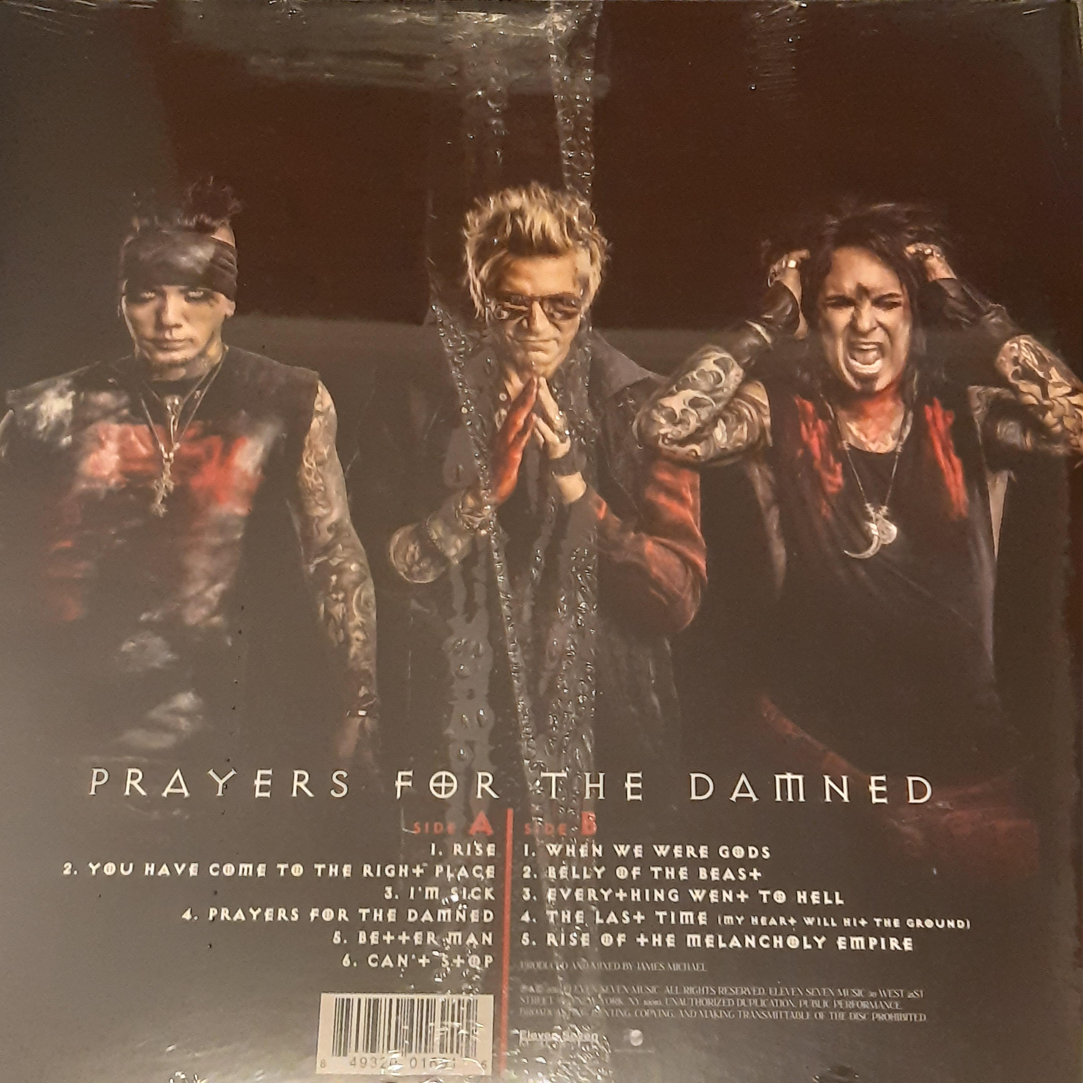 Sixx A.M. - Prayers For The Damned - LP (uusi)