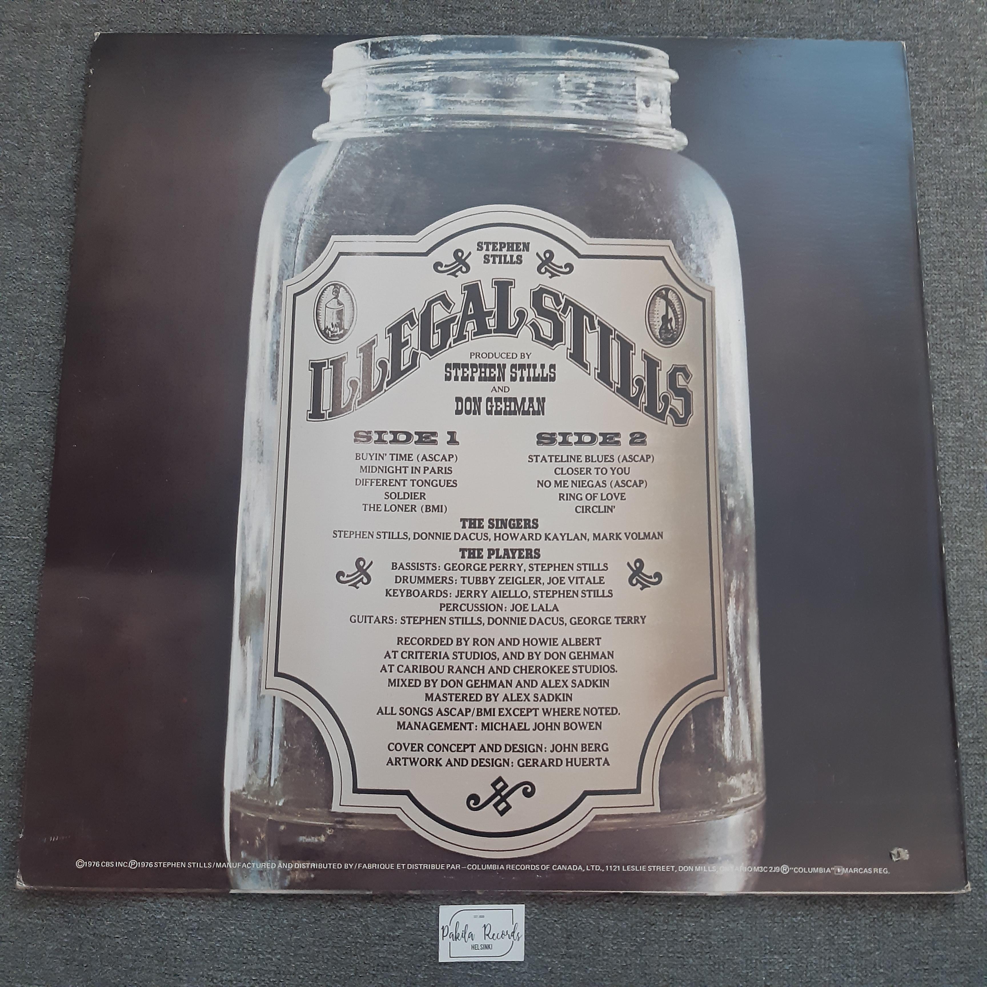 Stephen Stills - Illegal Stills - LP (käytetty)