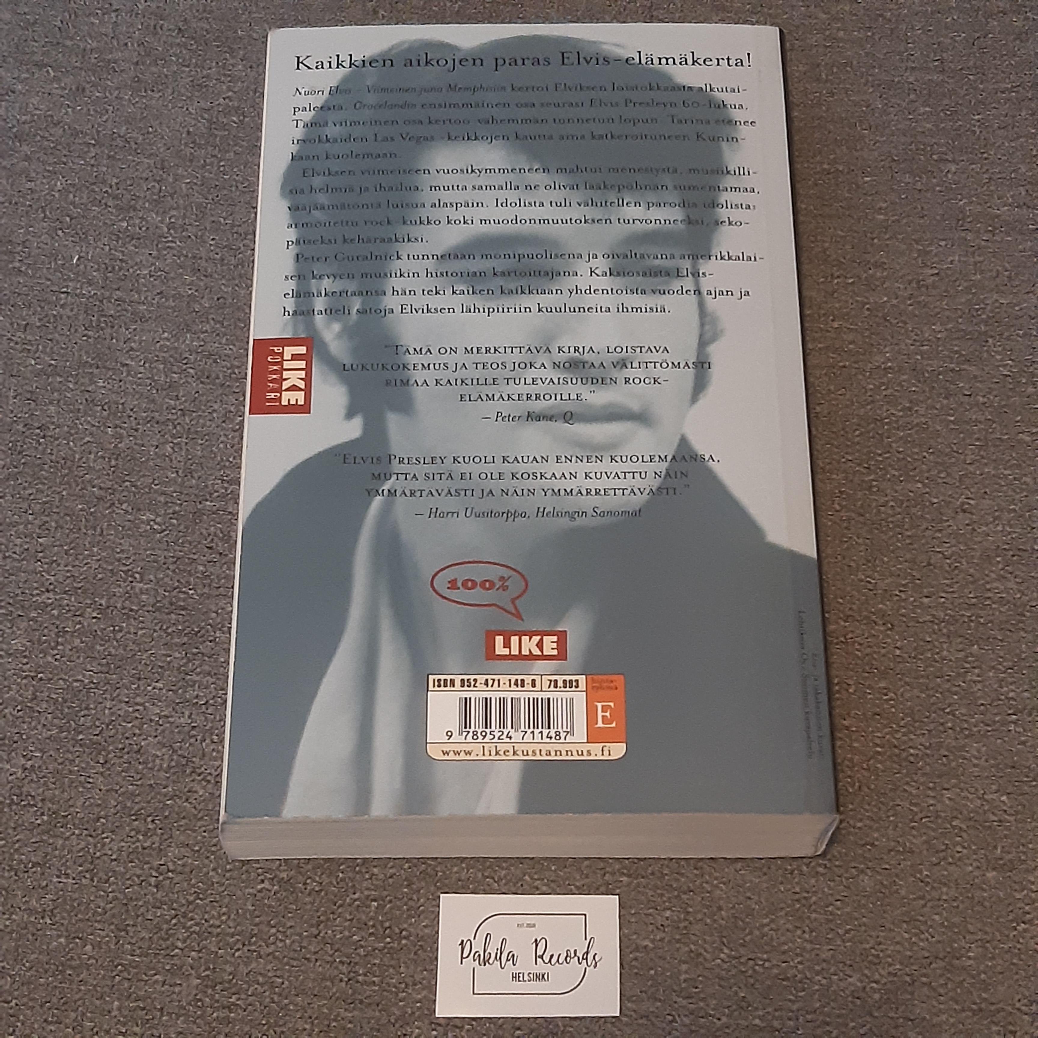 Elvis, Graceland 1969-1977 - Peter Guralnick - Kirja (käytetty)