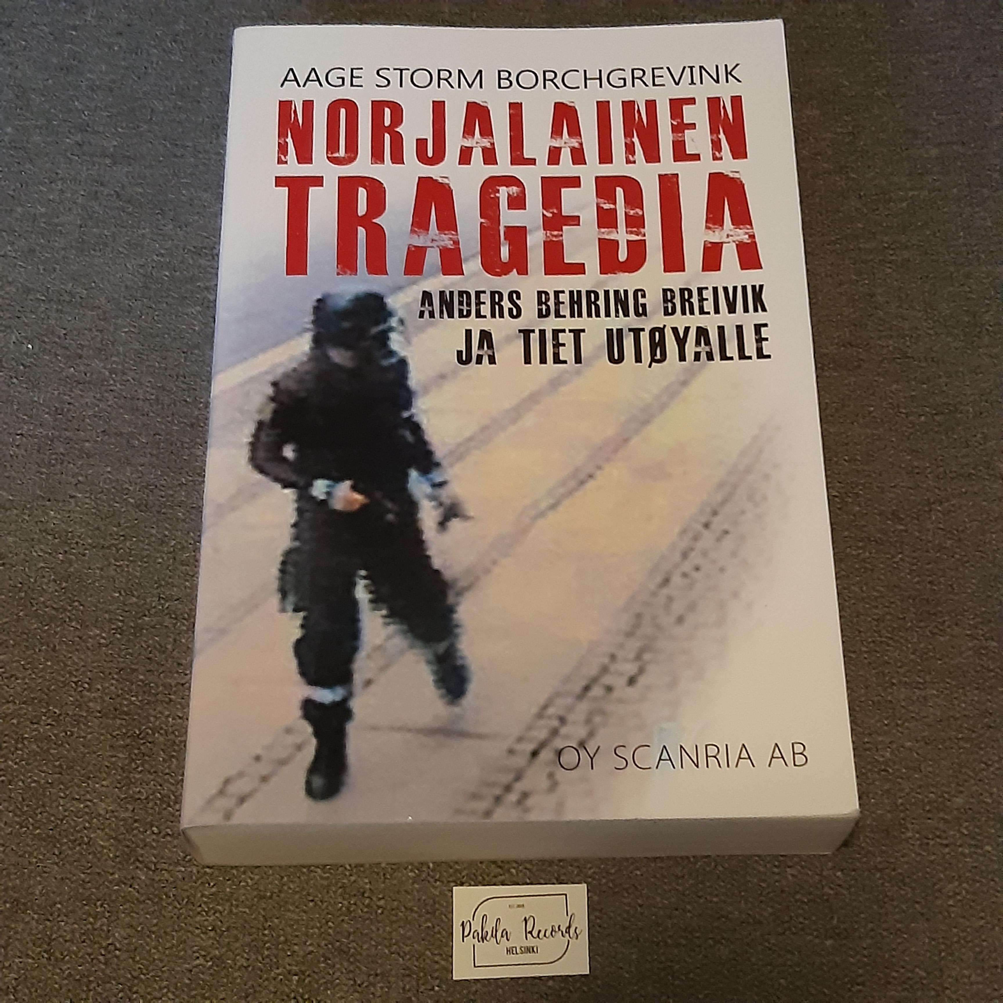 Norjalainen Tragedia - Aage Storm Borchgrevink - Kirja (käytetty)