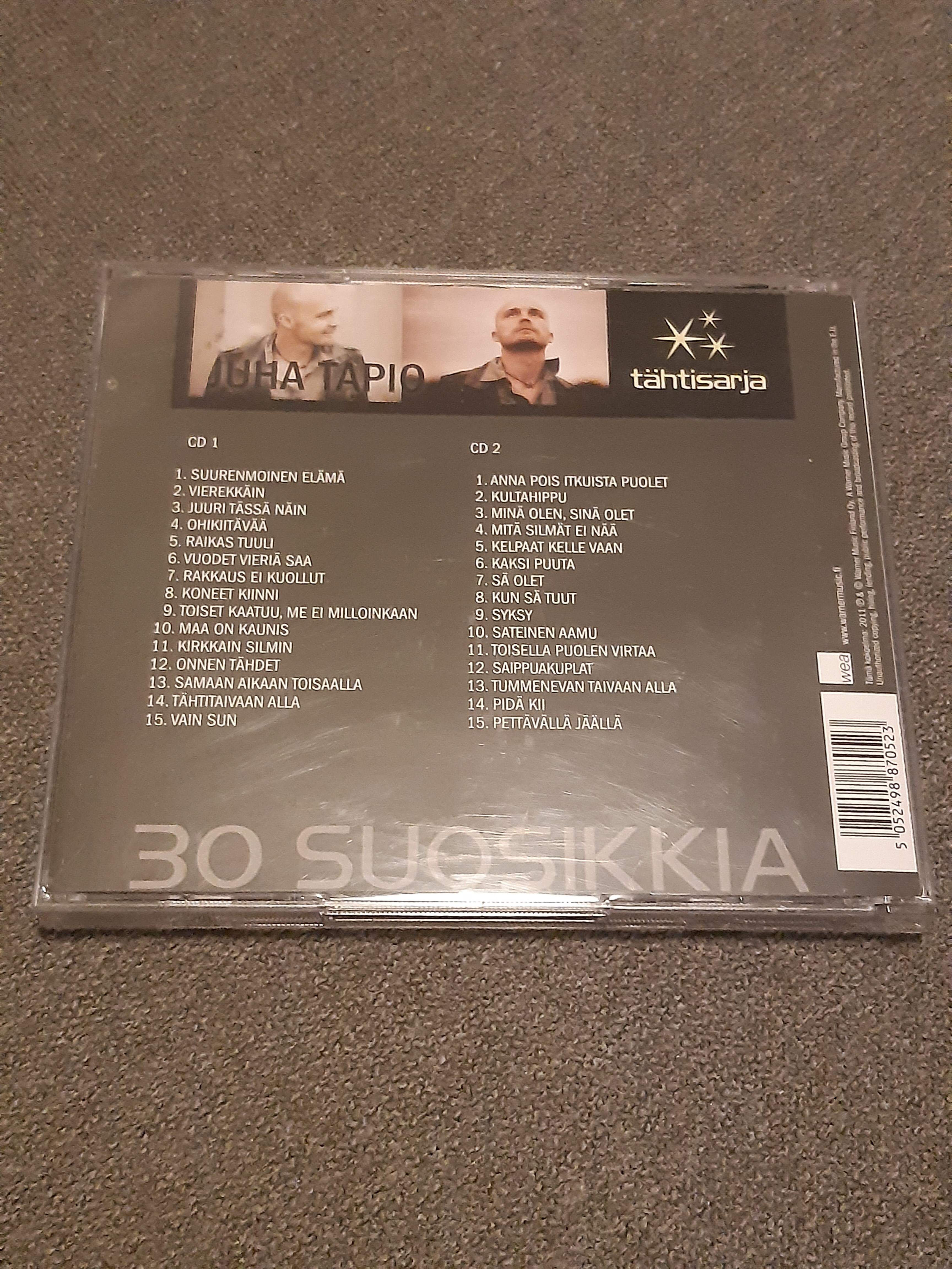 Juha Tapio - 30 Suosikkia - 2 CD (käytetty)