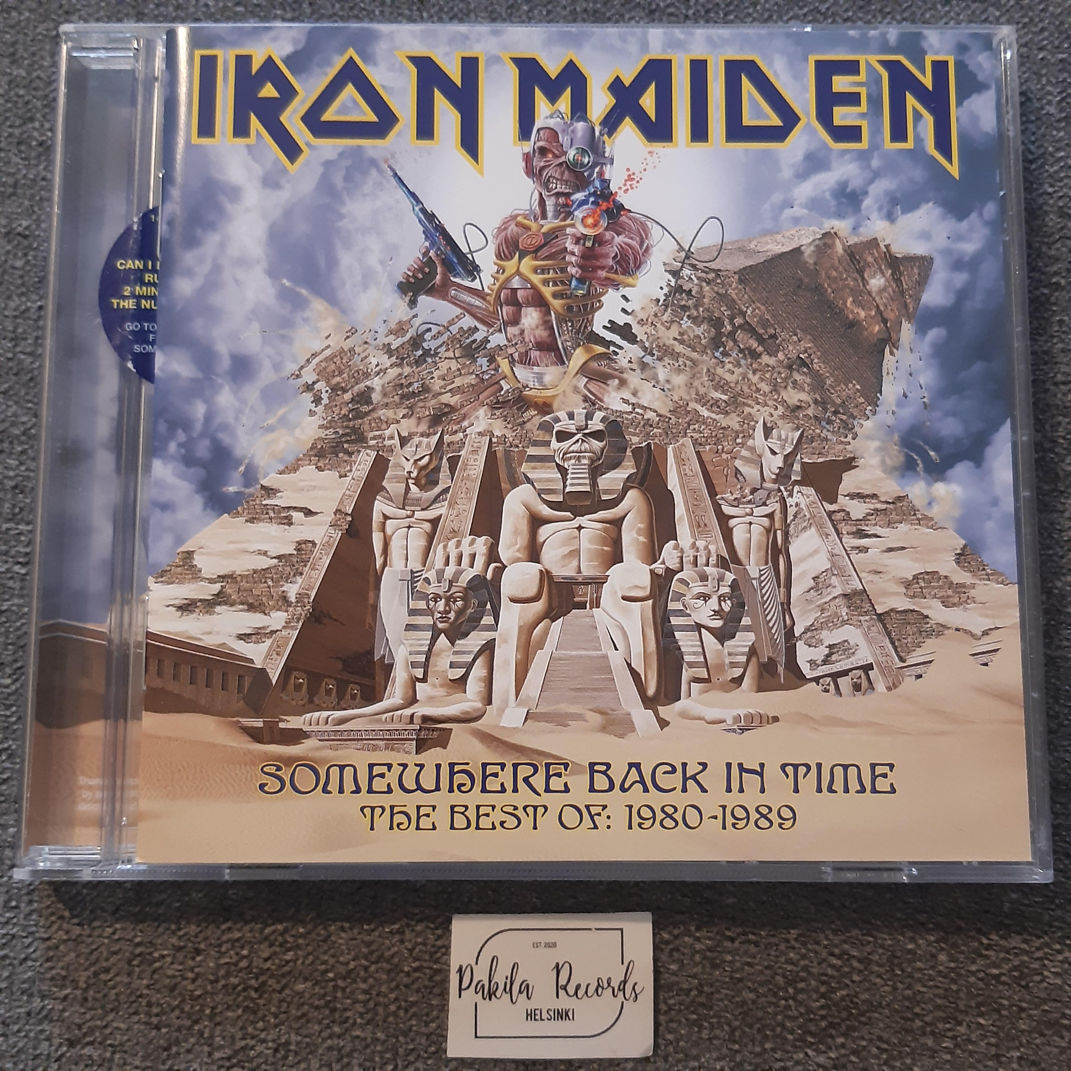 Iron Maiden - Somewhere Back In Time, The Best Of: 1980-1989 - CD (käytetty)