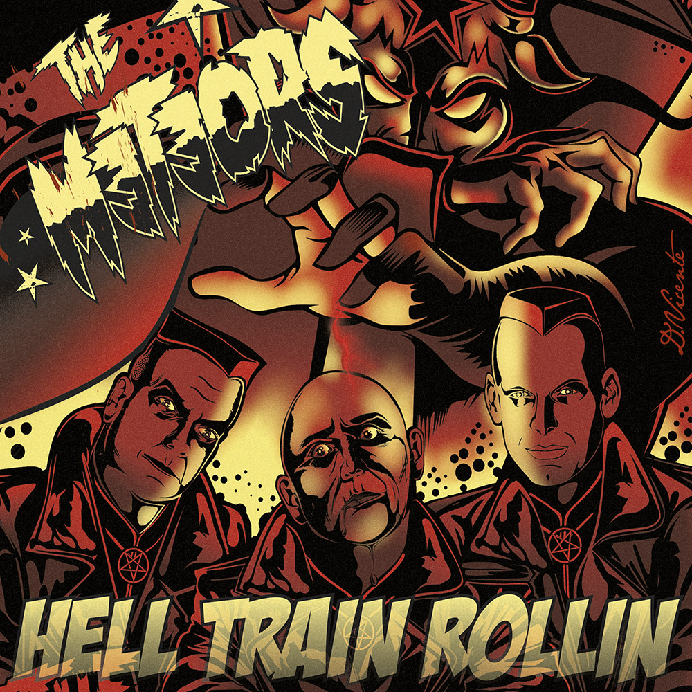 The Meteors - Hell Train Rollin - LP (uusi)