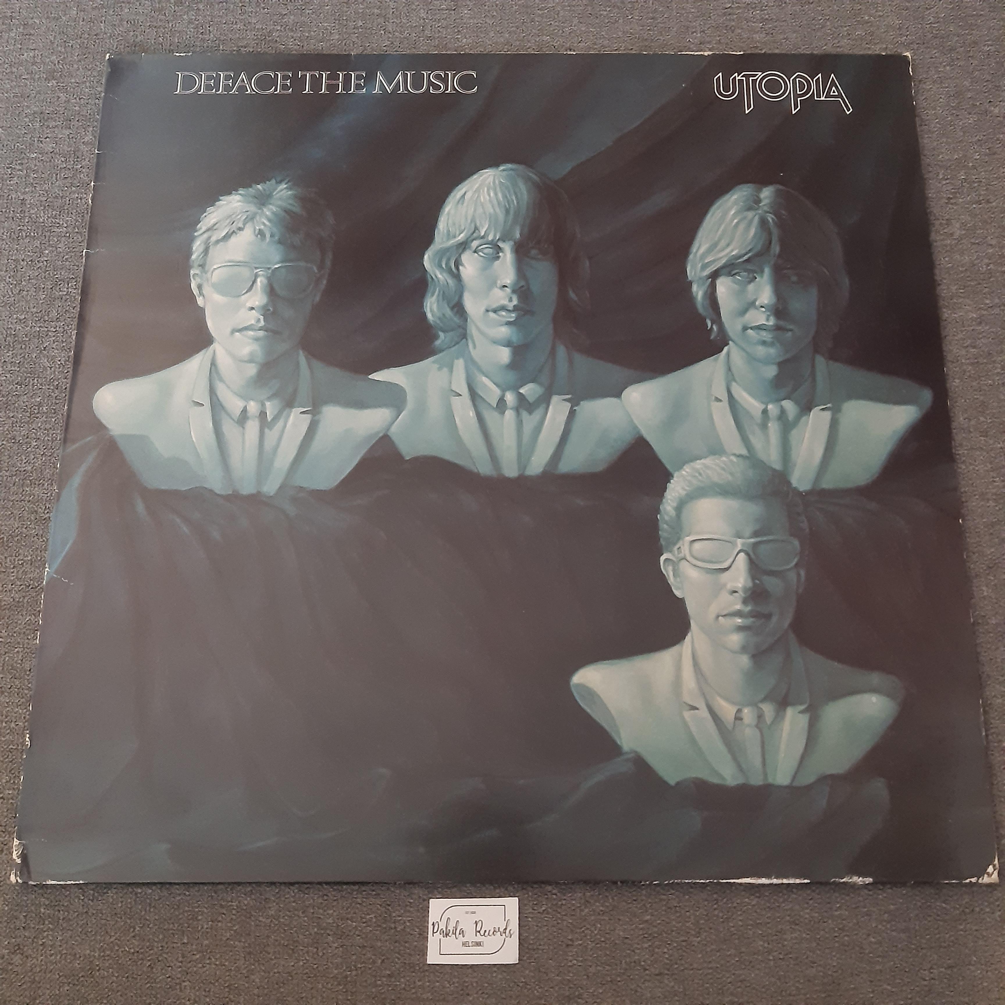 Utopia - Deface The Music - LP (käytetty)