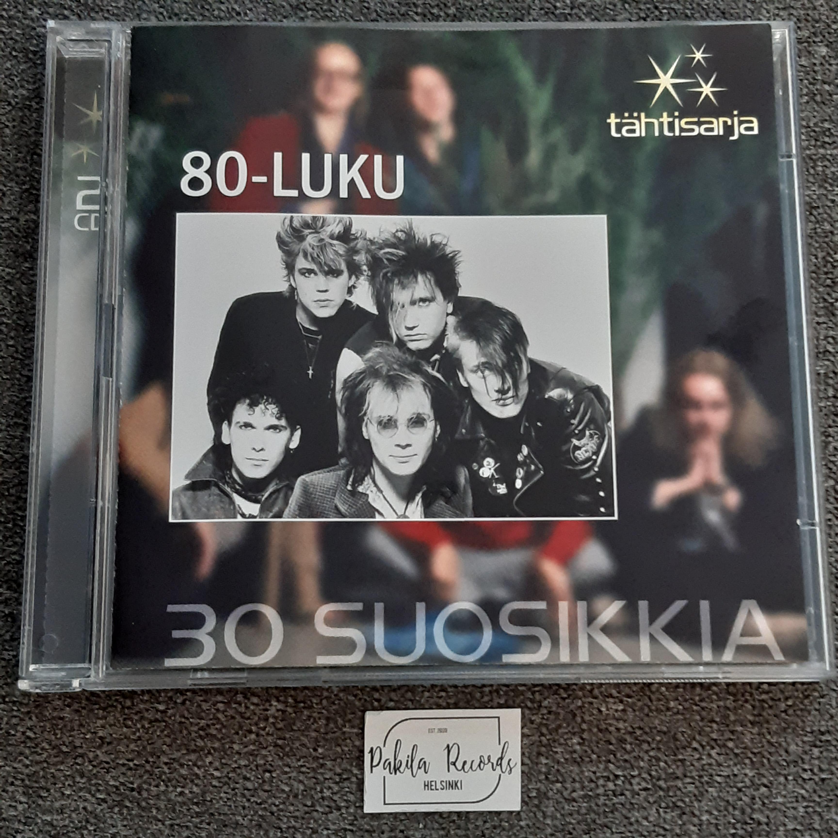 80-Luku - 30 suosikkia - 2 CD (käytetty)
