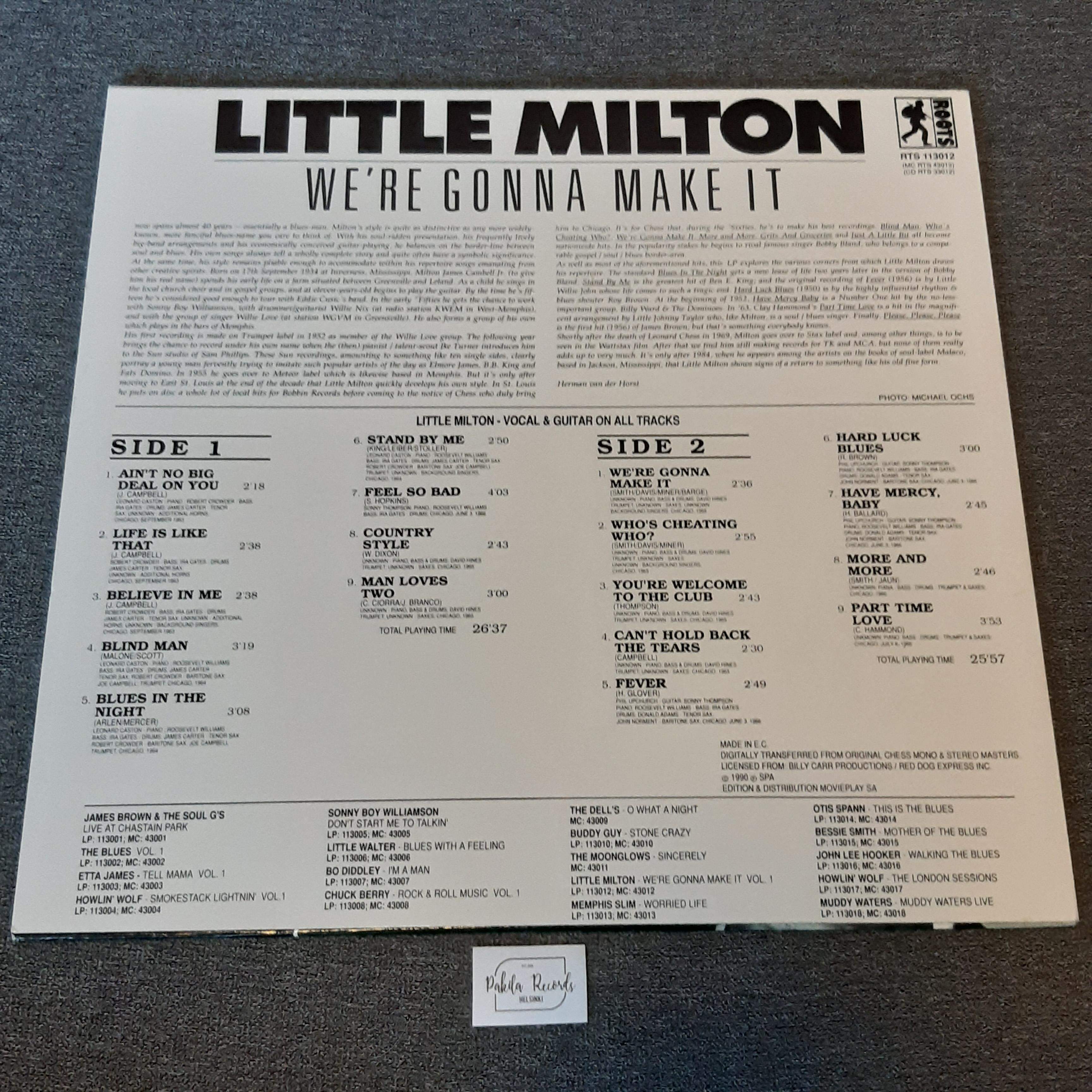 Little Milton - We're Gonna Make It - LP (käytetty)