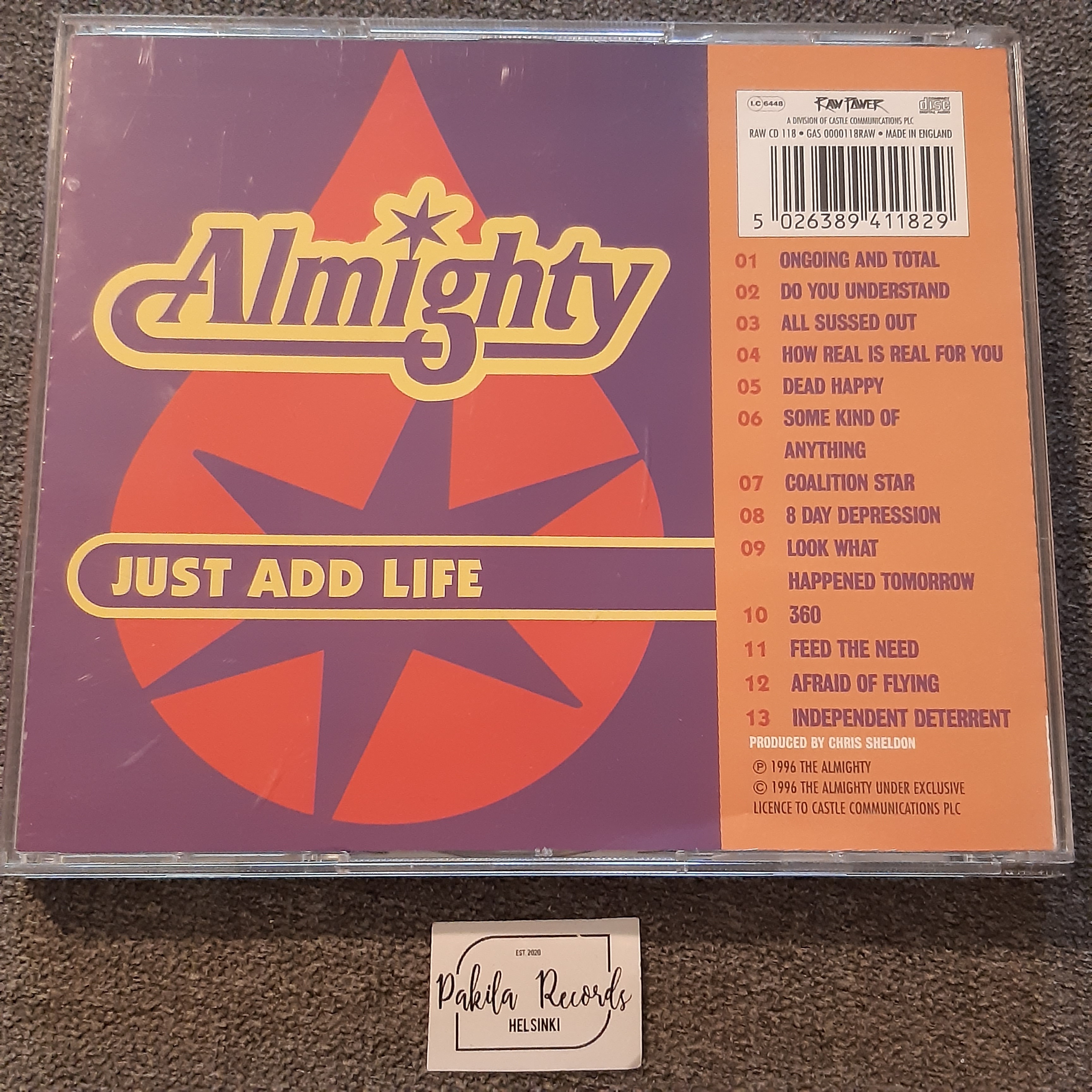 Almighty - Just Add Life - 2 CD (käytetty)