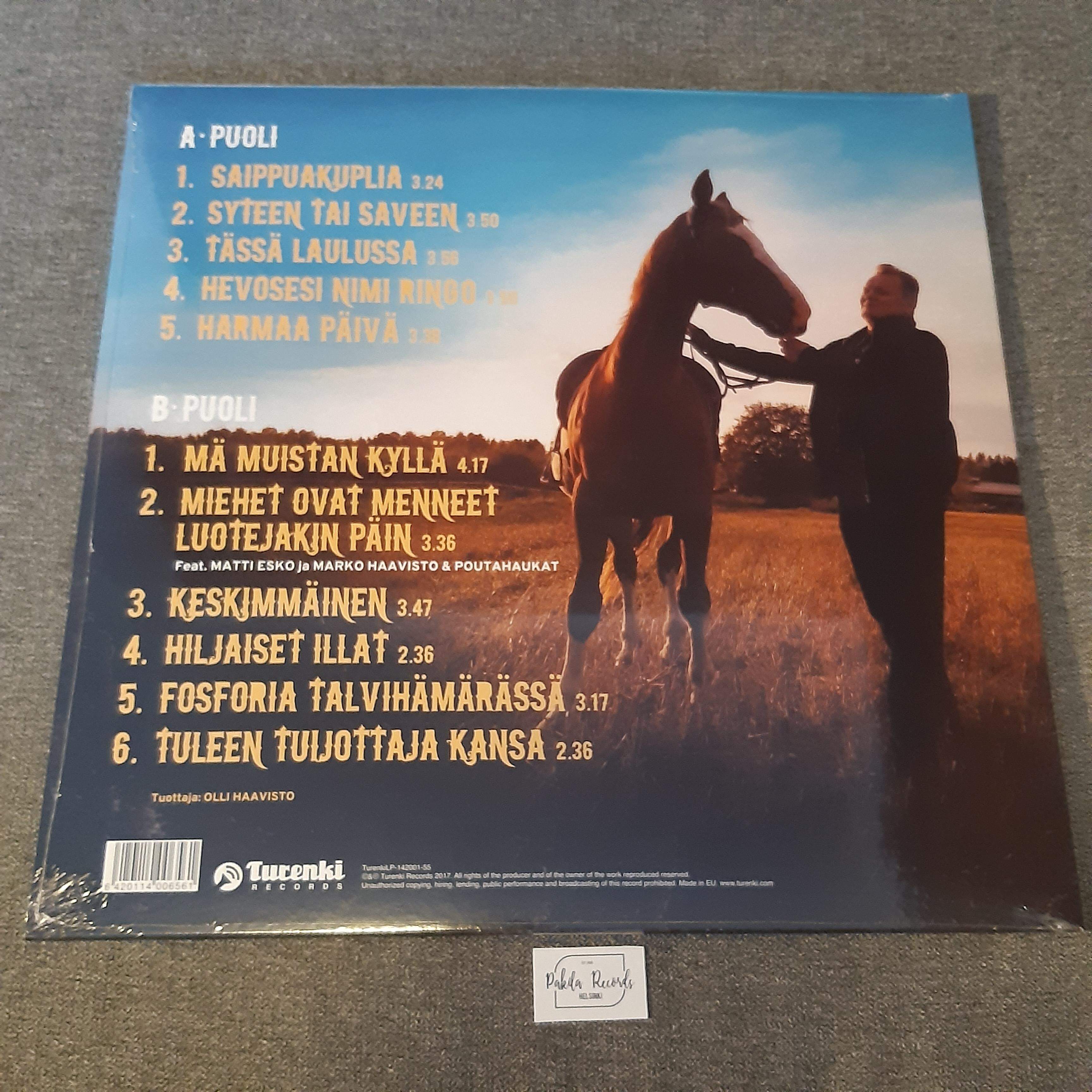 Pekka Ttilikainen - Hevosesi nimi Ringo - LP + CD (uusi)