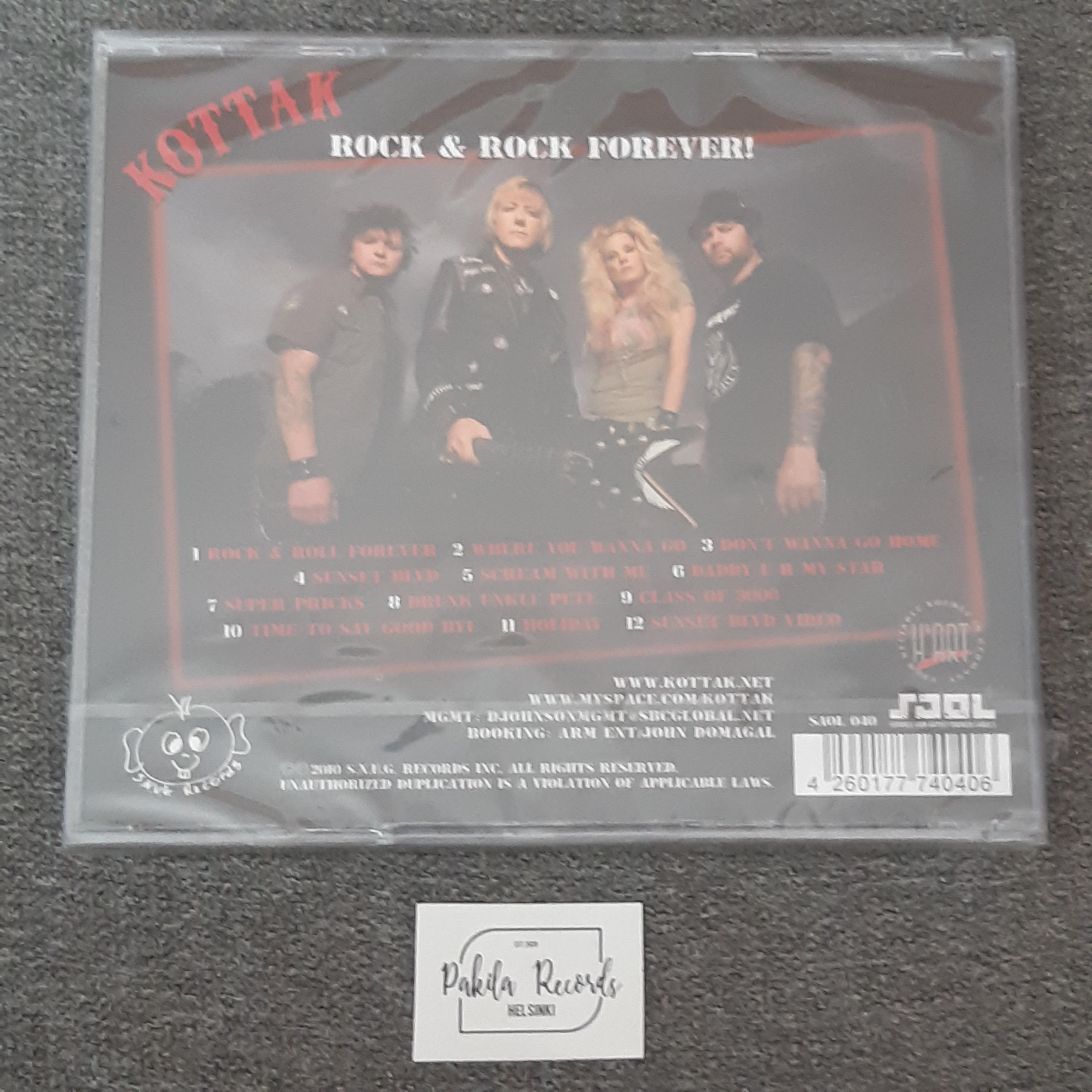 Kottak - Rock & Roll Forever! - CD (uusi)