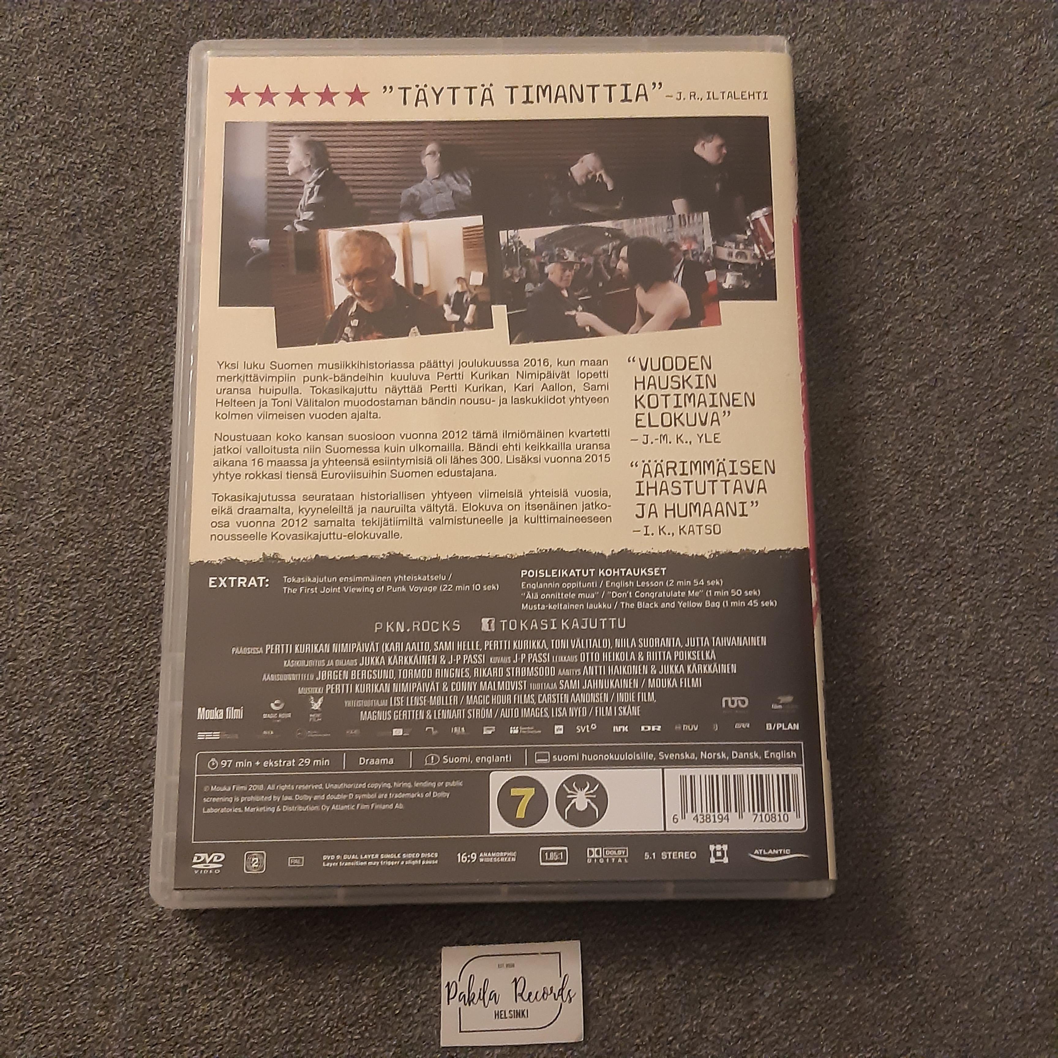 Tokasikajuttu - DVD (käytetty)