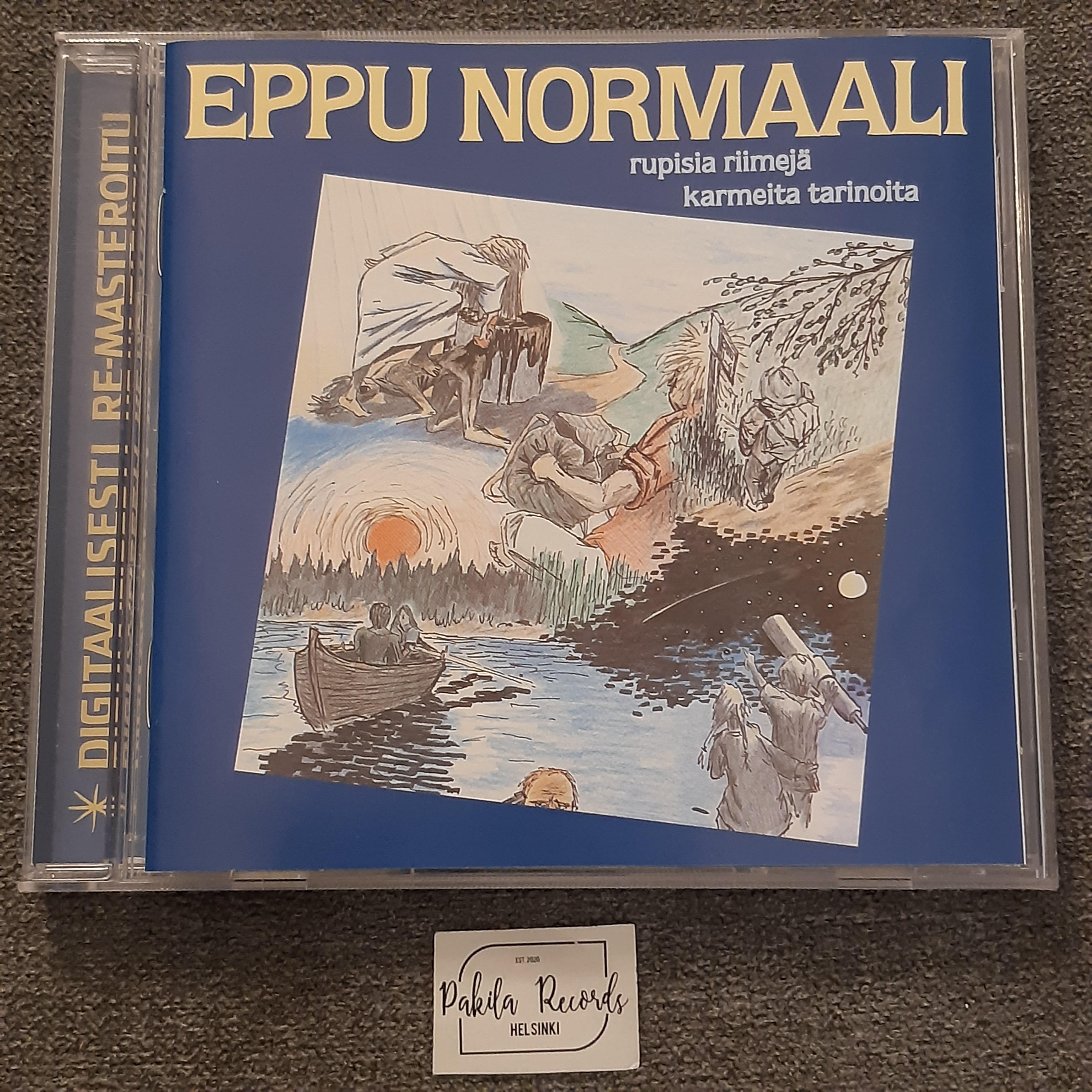 Eppu Normaali - Rupisia riimejä karmeita tarinoita - CD (käytetty)