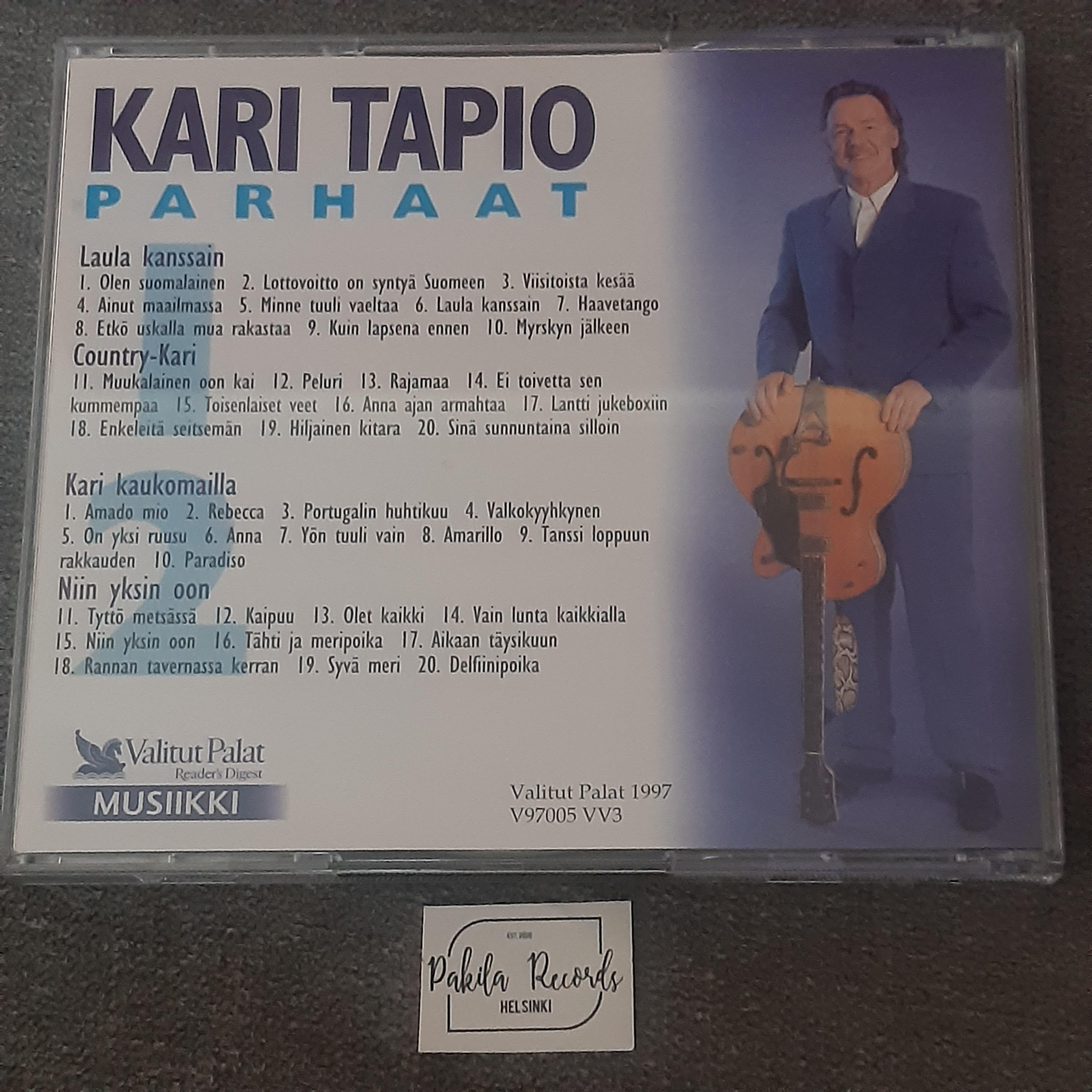 Kari Tapio - Parhaat - 2 CD (käytetty)