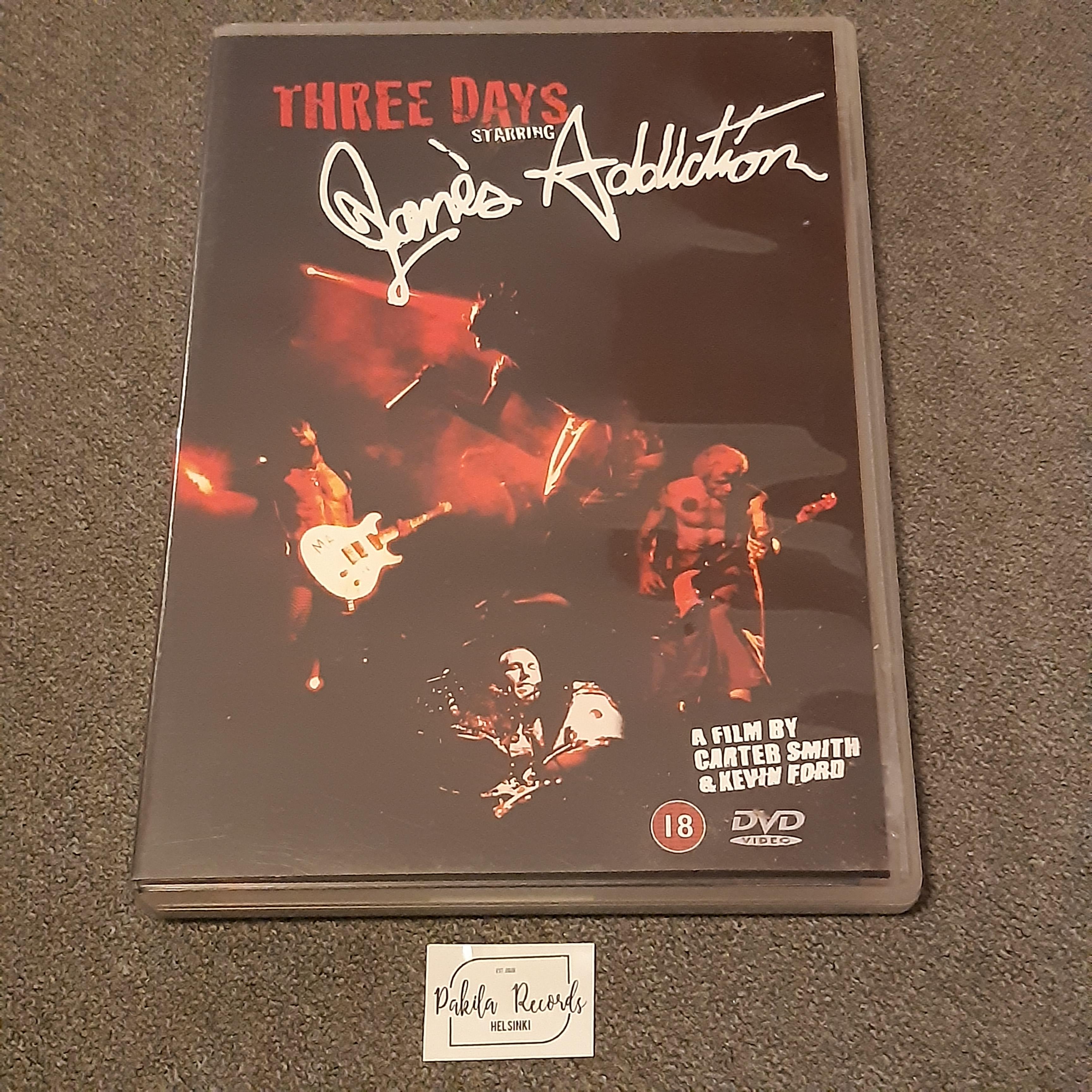 Jane's Addiction - Three Days - DVD (käytetty)