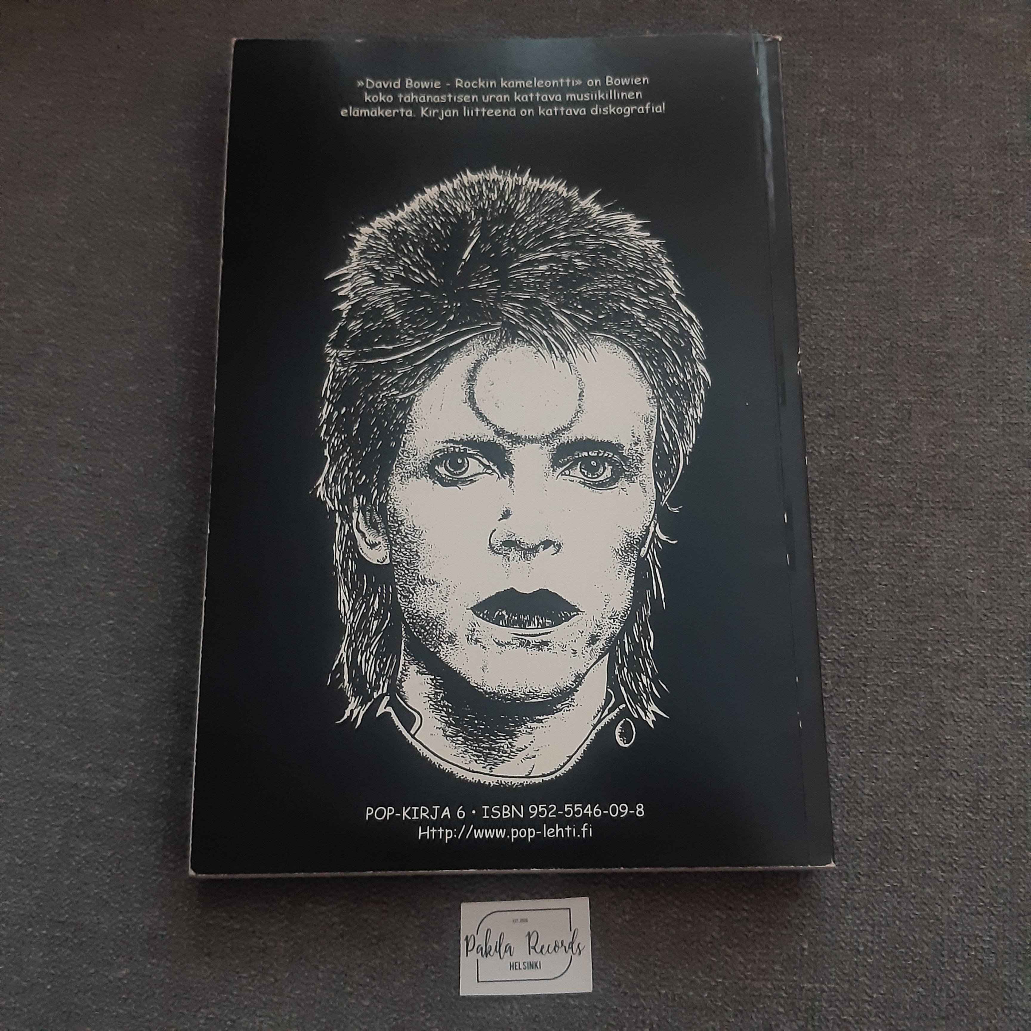 David Bowie,  Rockin kameleontti - Tenho Immonen - Kirja (käytetty)