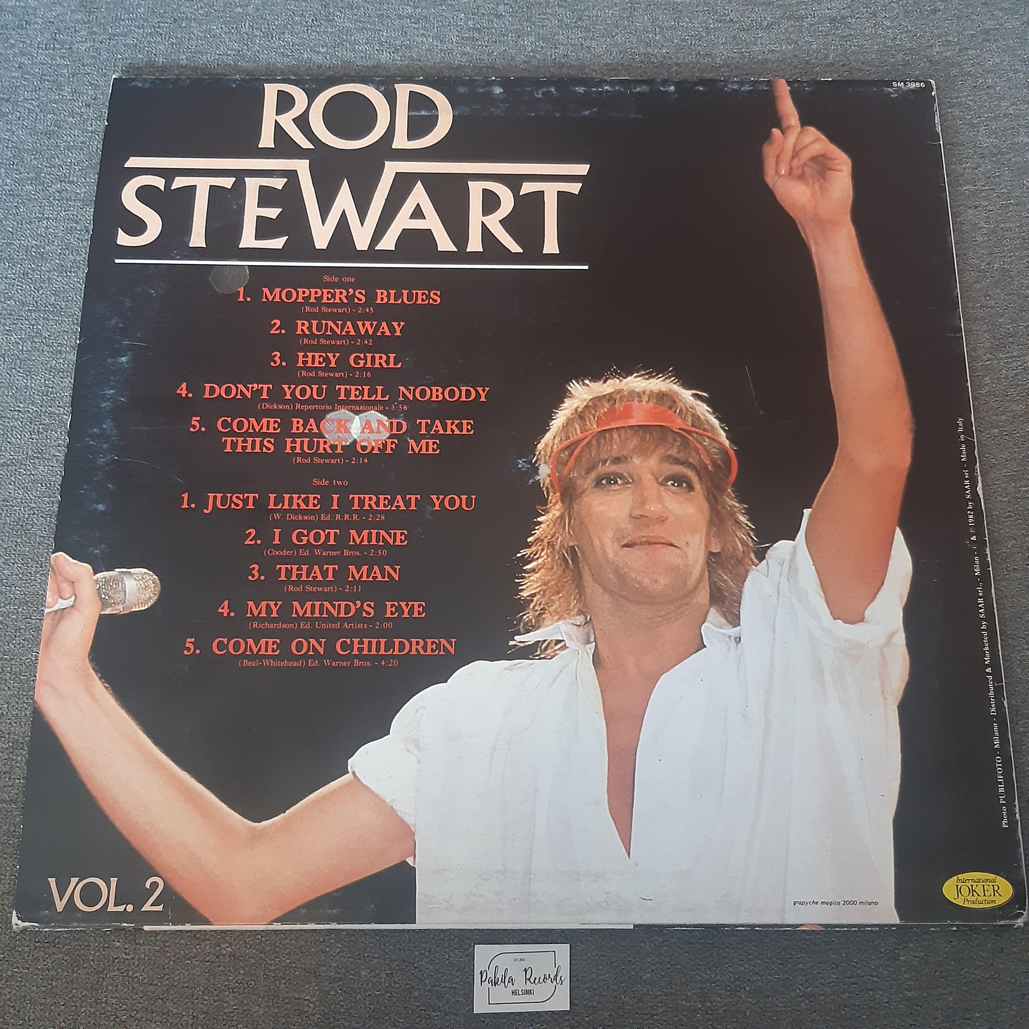 Rod Stewart - Vol.2 Back On The Street Again - LP (käytetty)