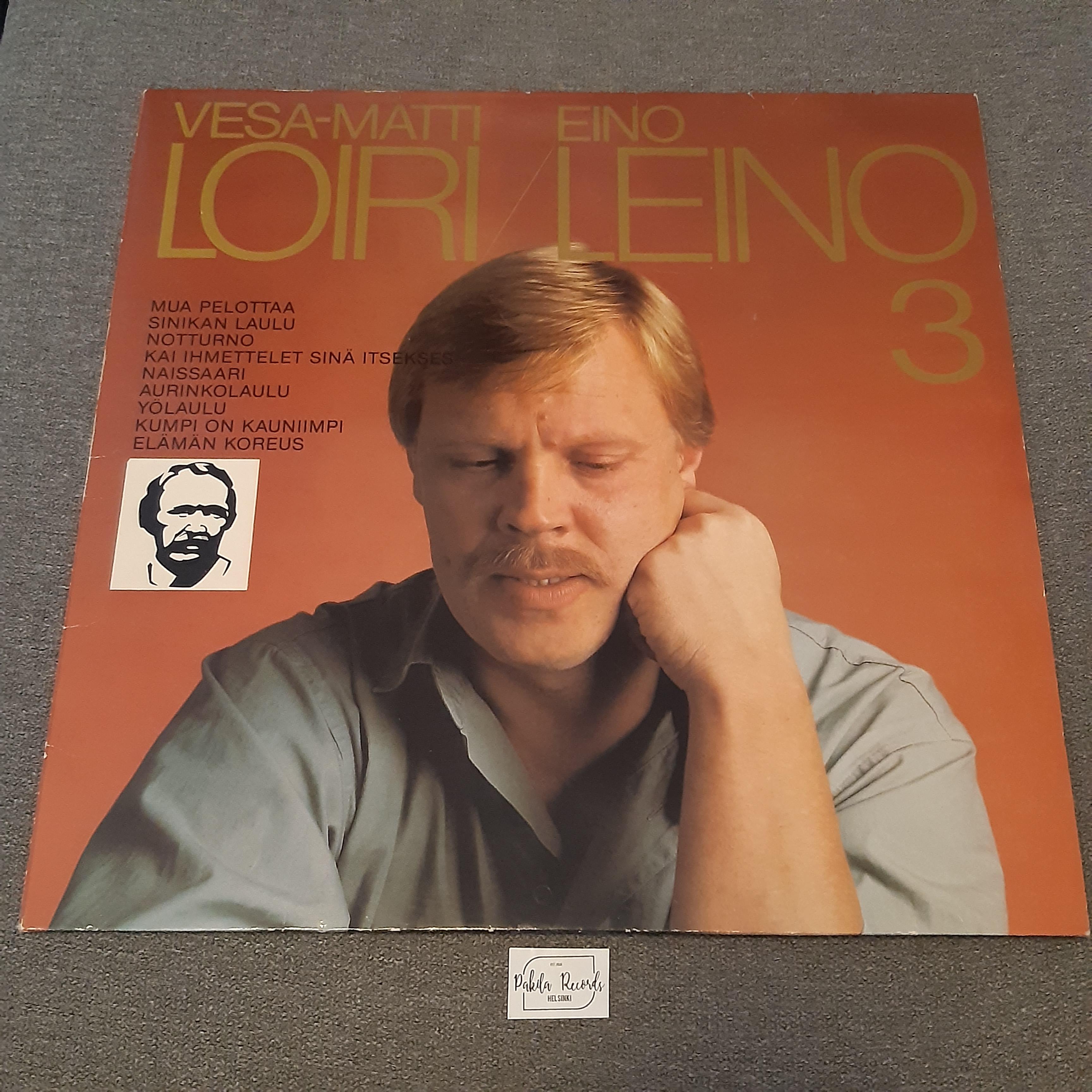 Vesa-Matti Loiri - Eino Leino 3 - LP (käytetty)