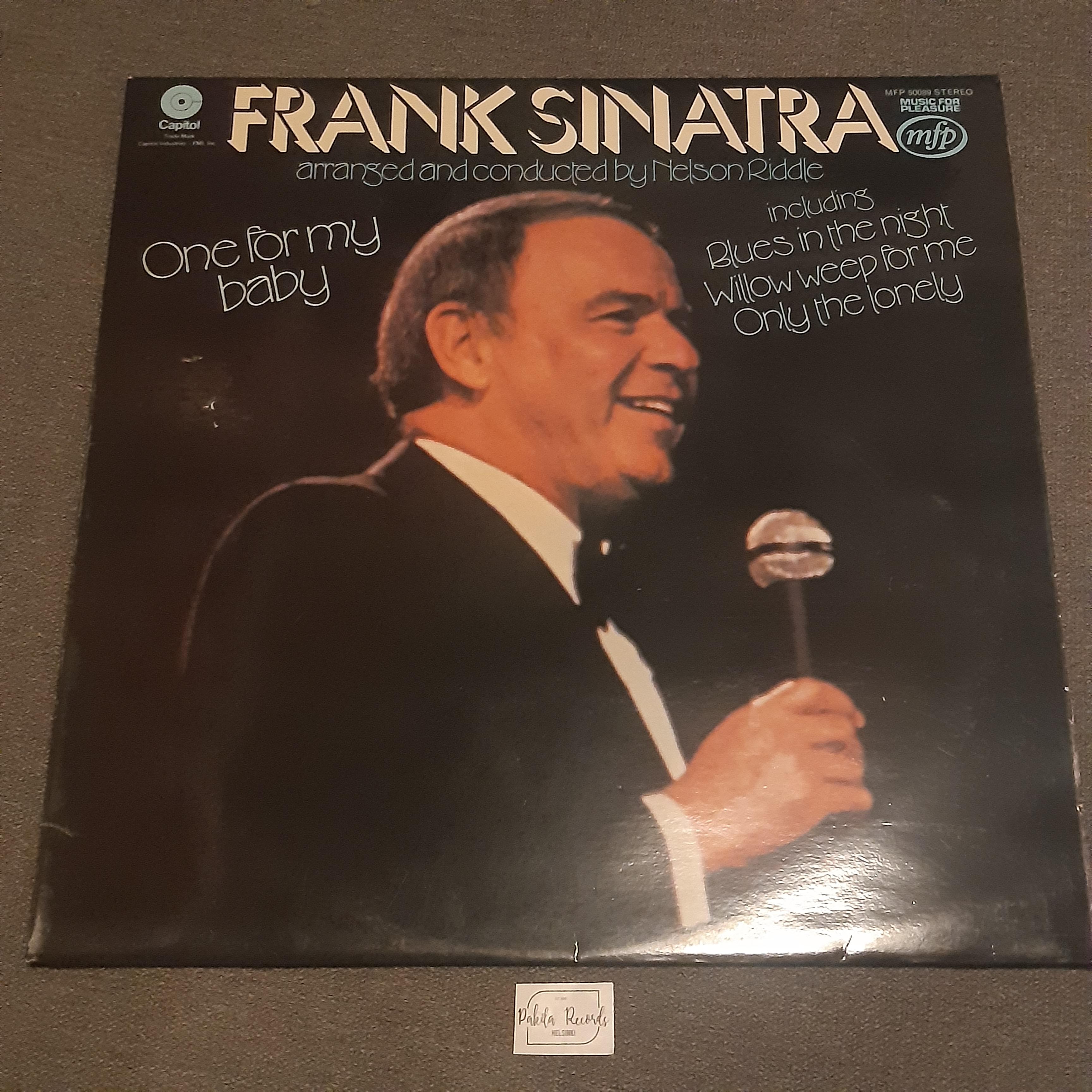 Frank Sinatra - One For My Baby - LP (käytetty)