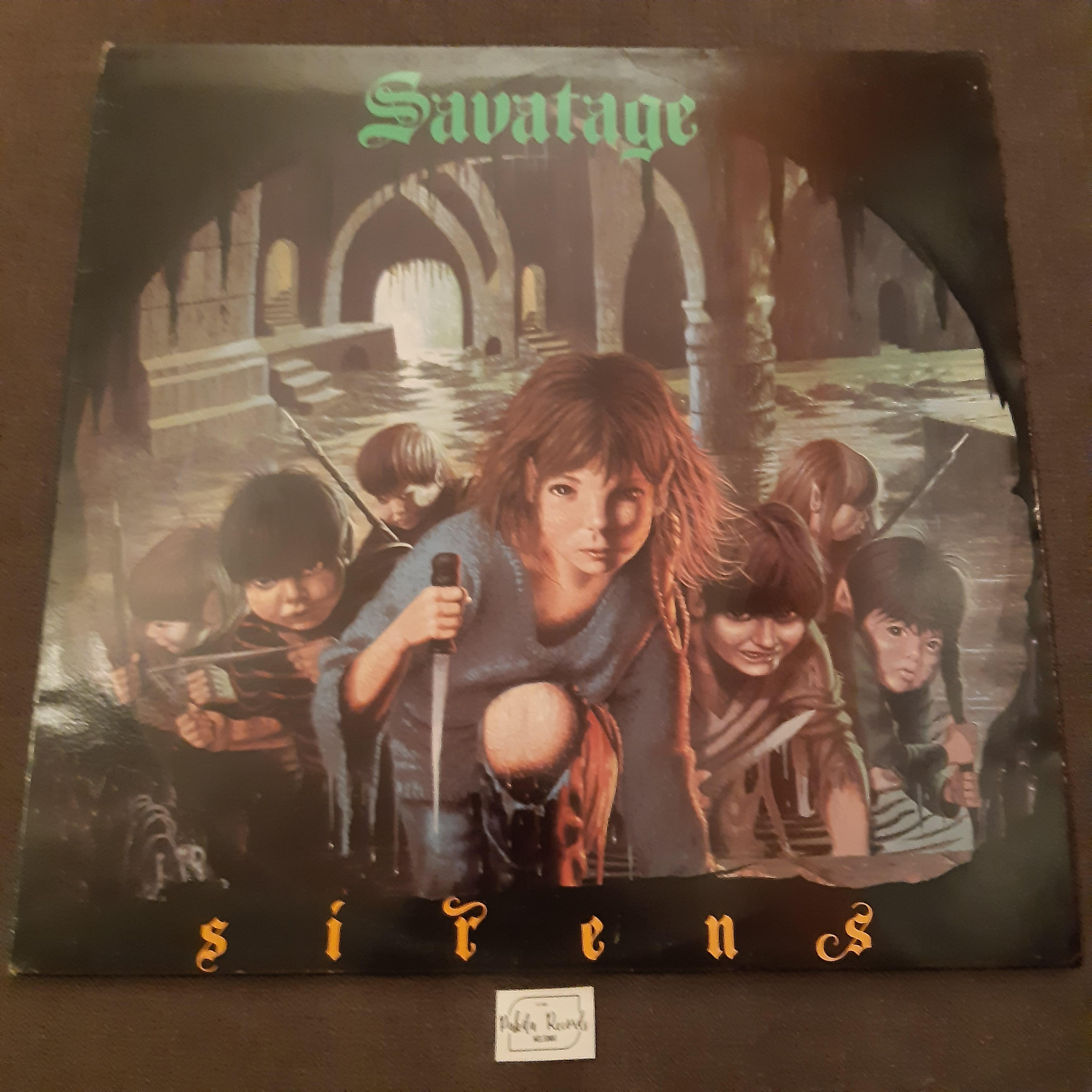 Savatage - Sirens - LP (käytetty)