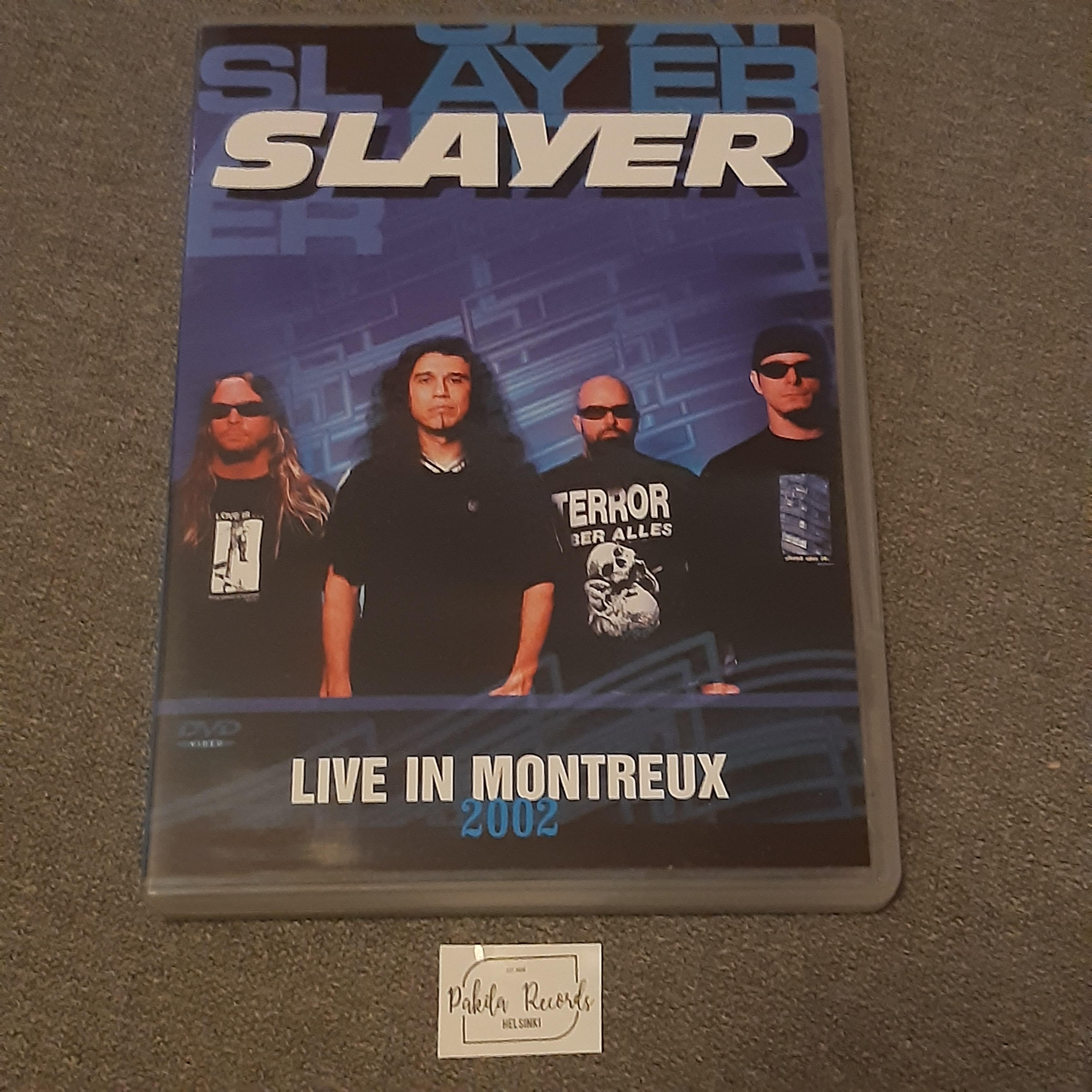 Slayer - Live In Montreux 2002 - DVD (käytetty)