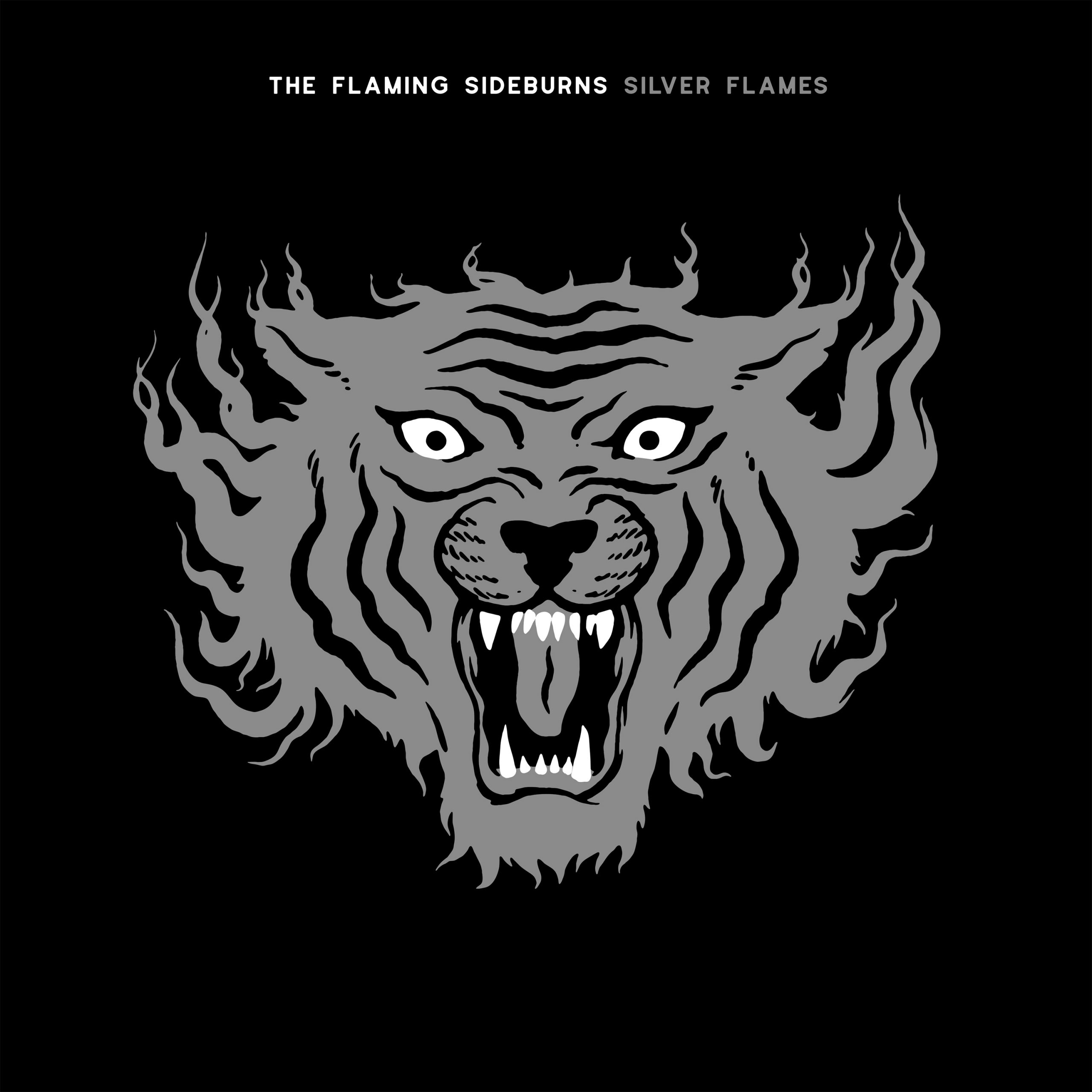 The Flaming Sideburns - Silver Flames - LP (uusi)