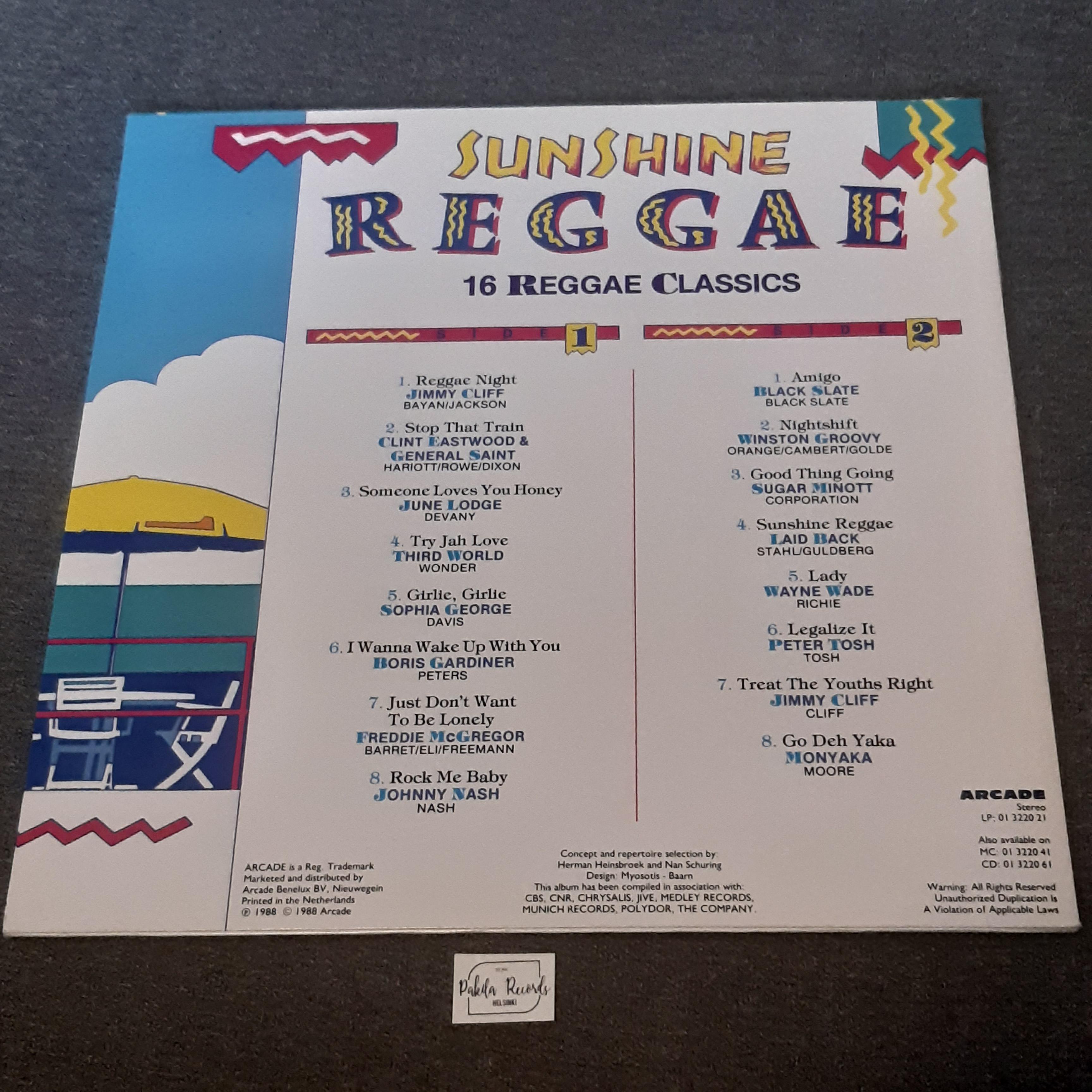 Sunshine Reggae, 16 Reggae Classics - LP (käytetty)