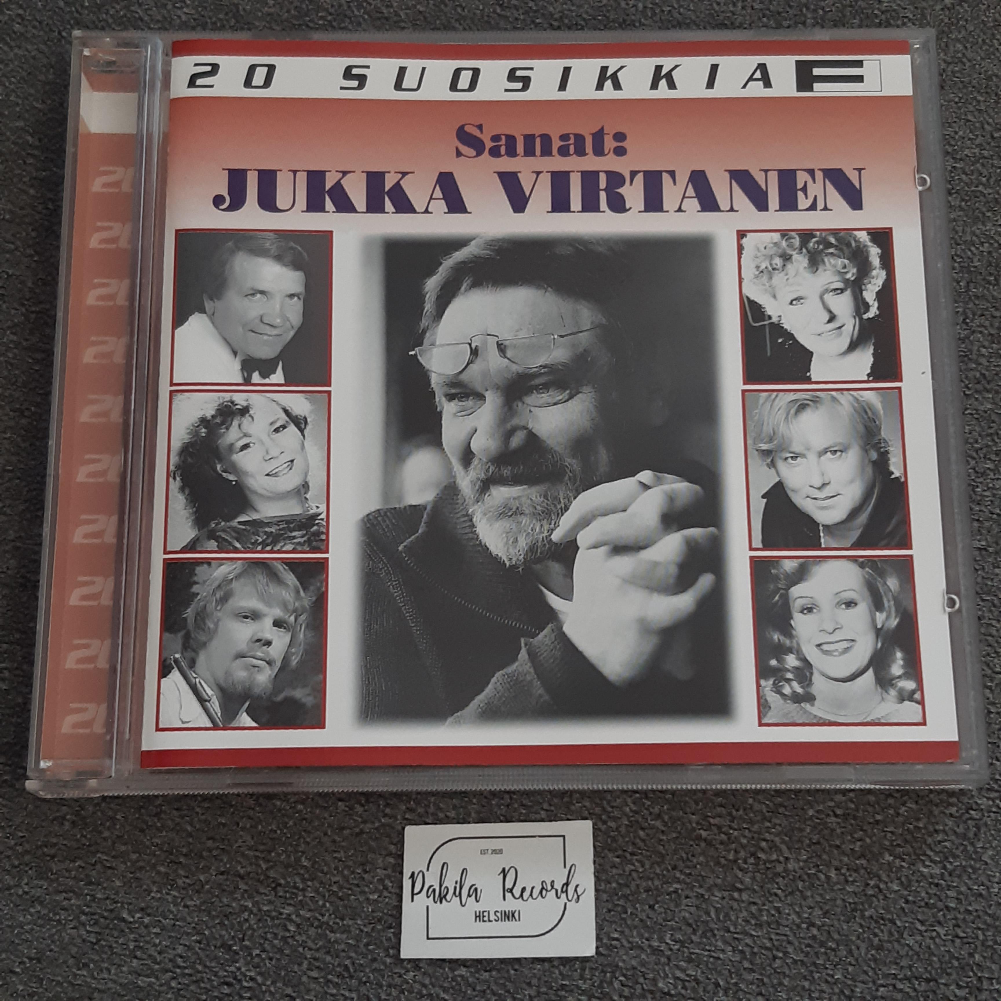 Sanat: Jukka Virtanen - CD (käytetty)