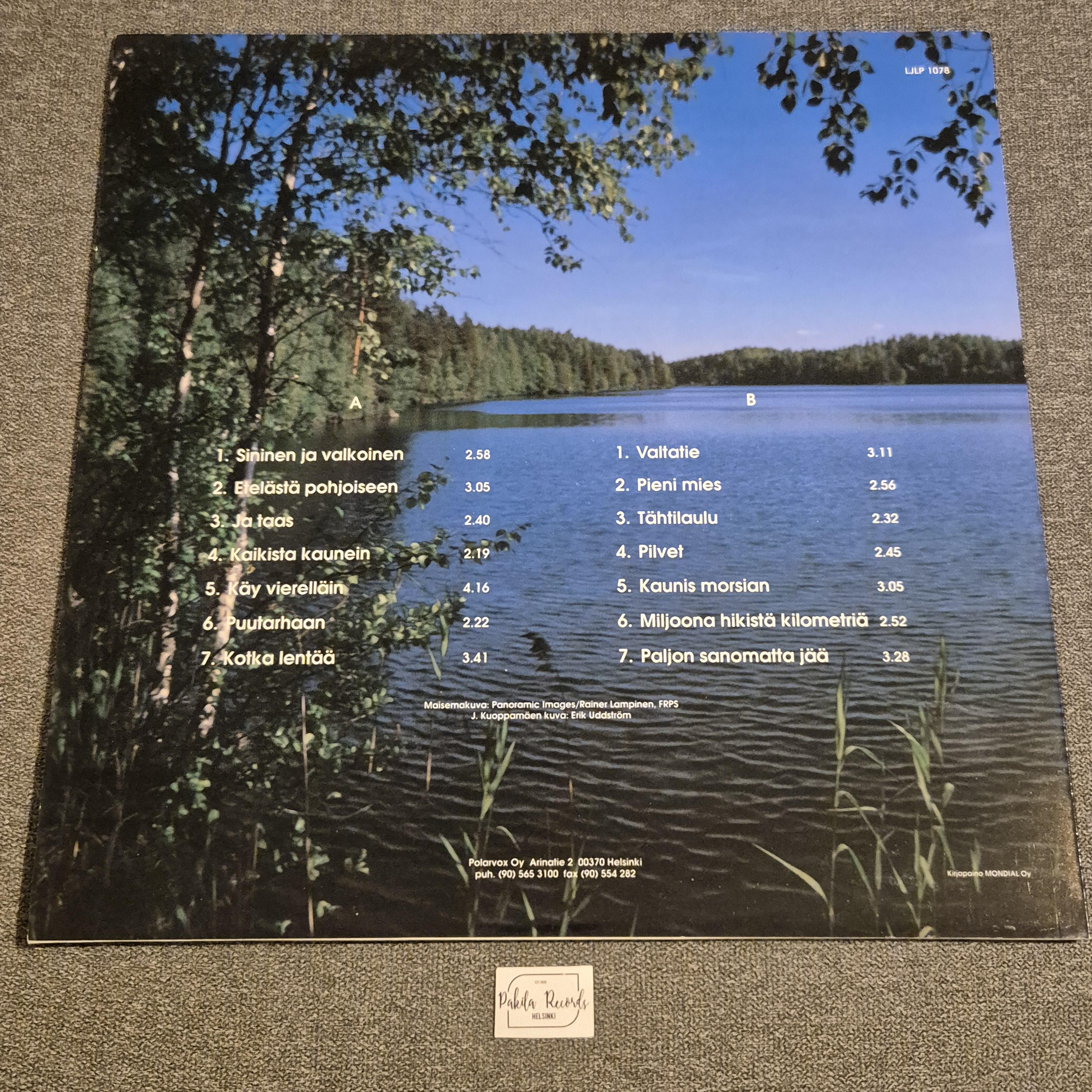 Jukka Kuoppamäki - Sininen ja valkoinen - LP (käytetty)