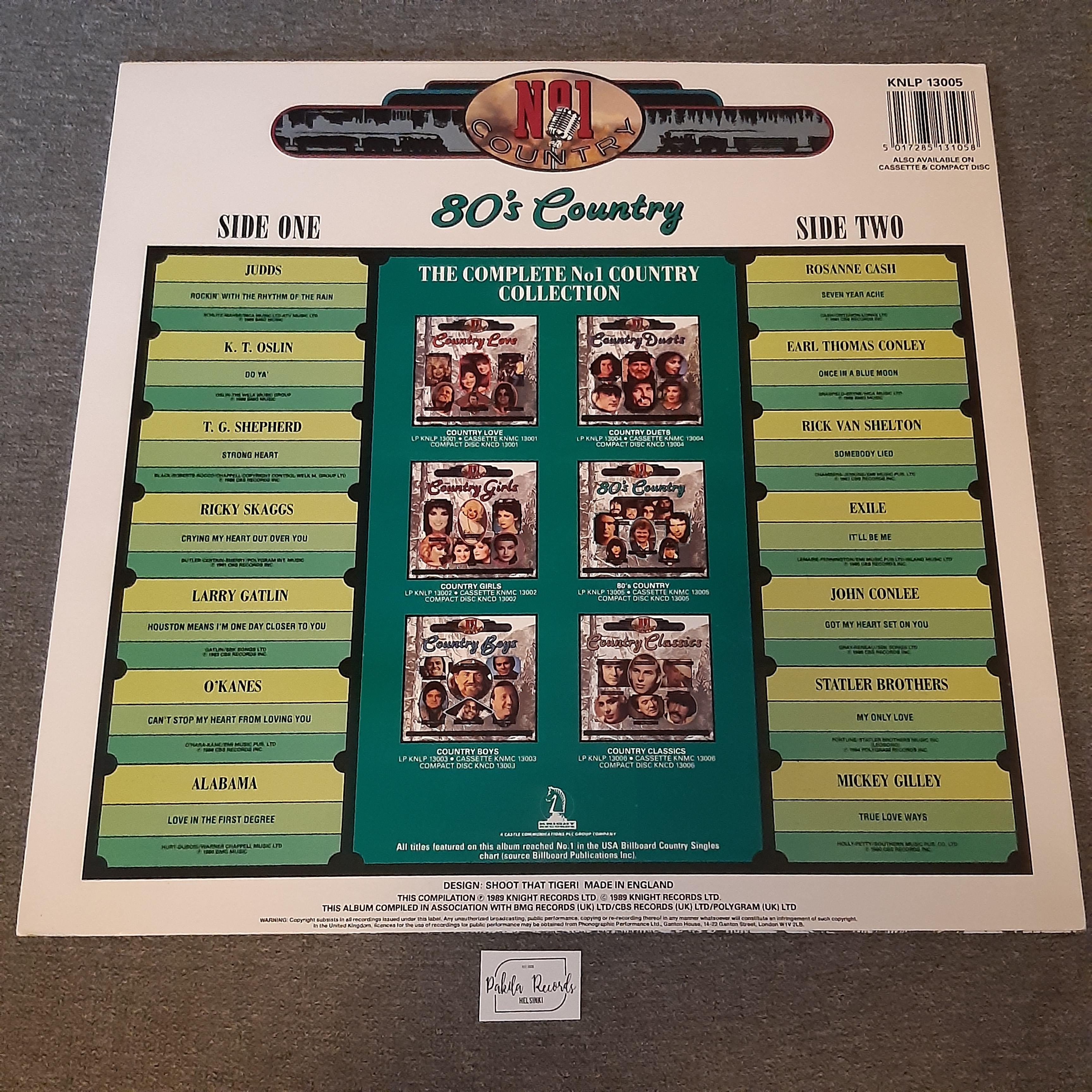 Number 1 Country - 80's Country - LP (käytetty)