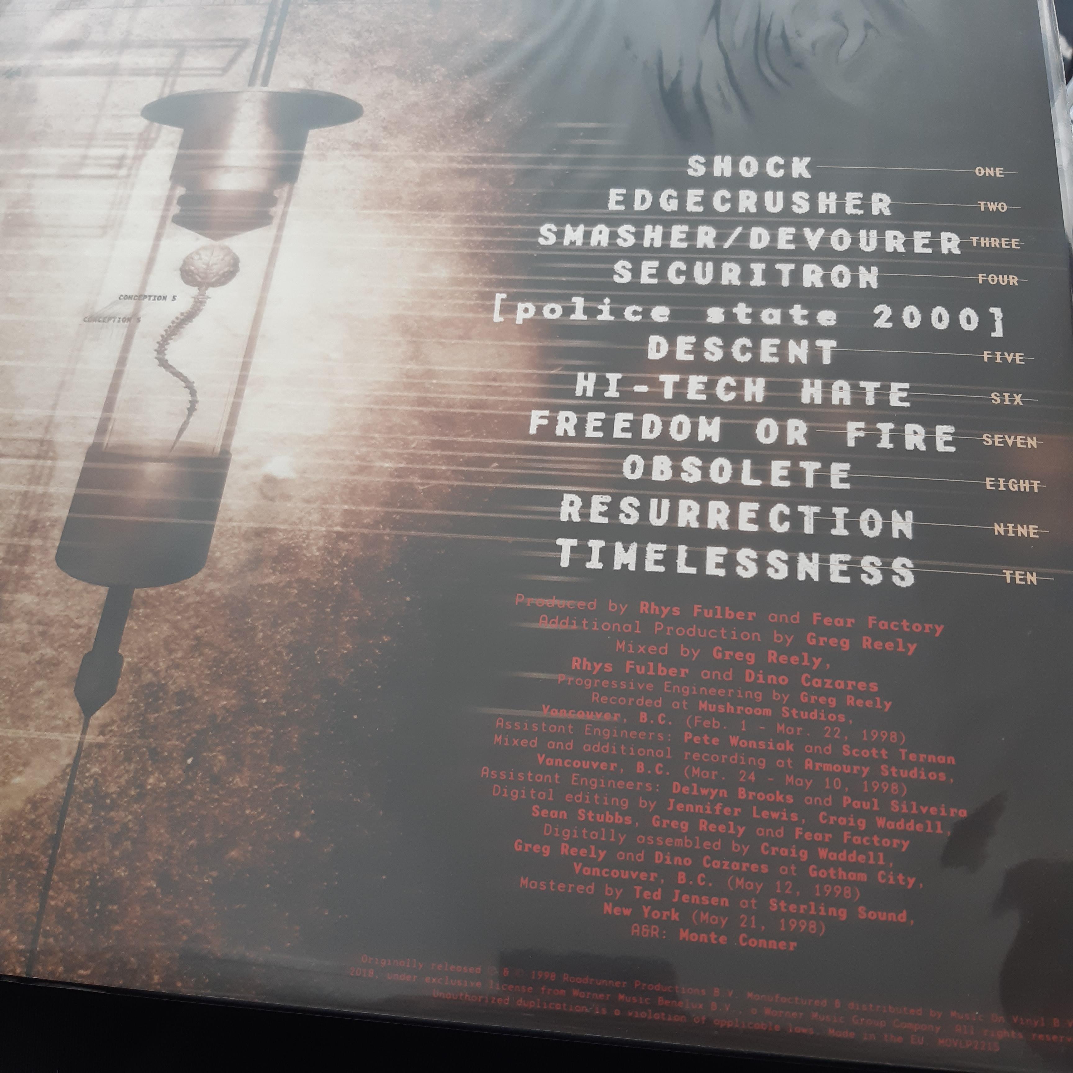 Fear Factory - Obsolete - LP (uusi)