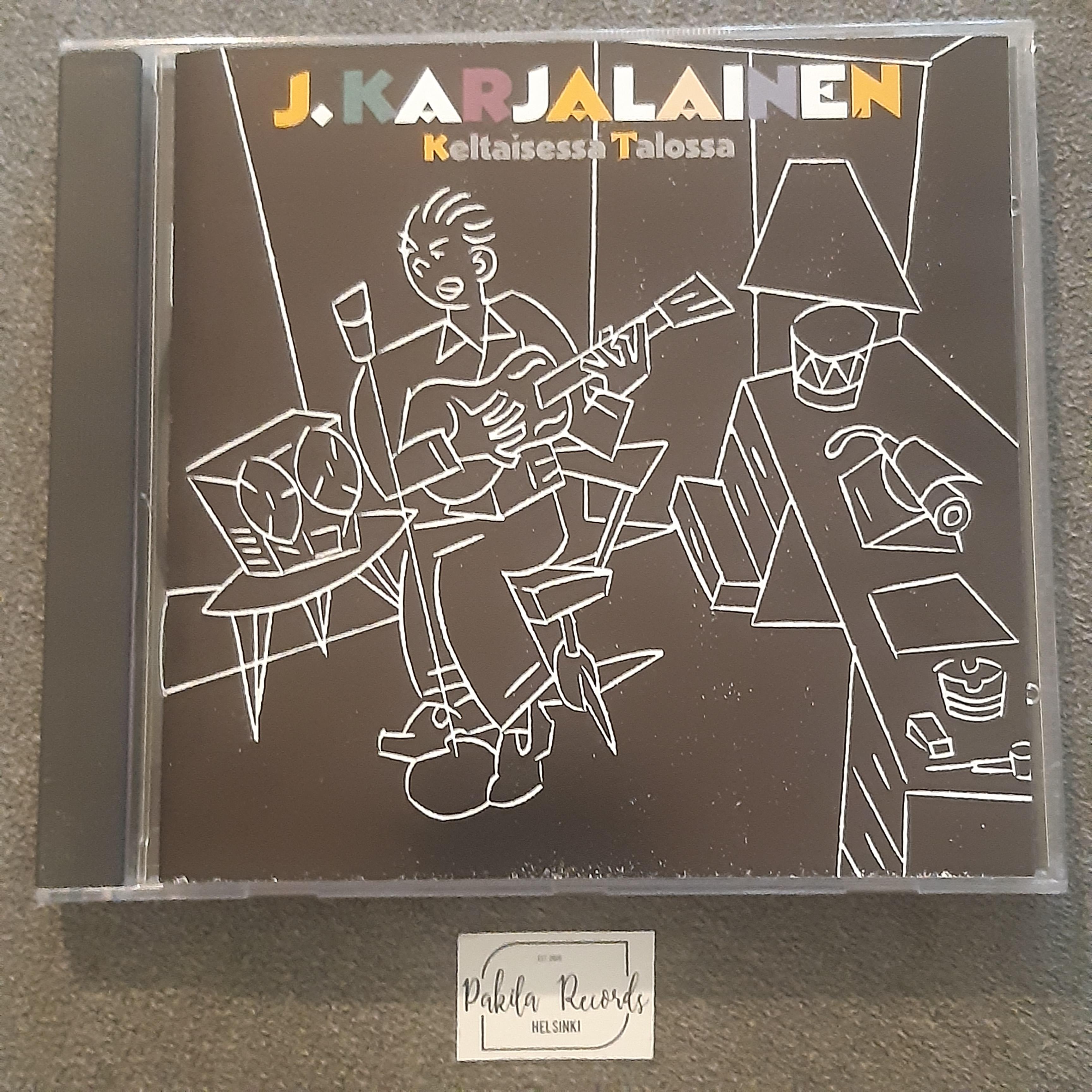 J. Karjalainen - Keltaisessa talossa - CD (käytetty)