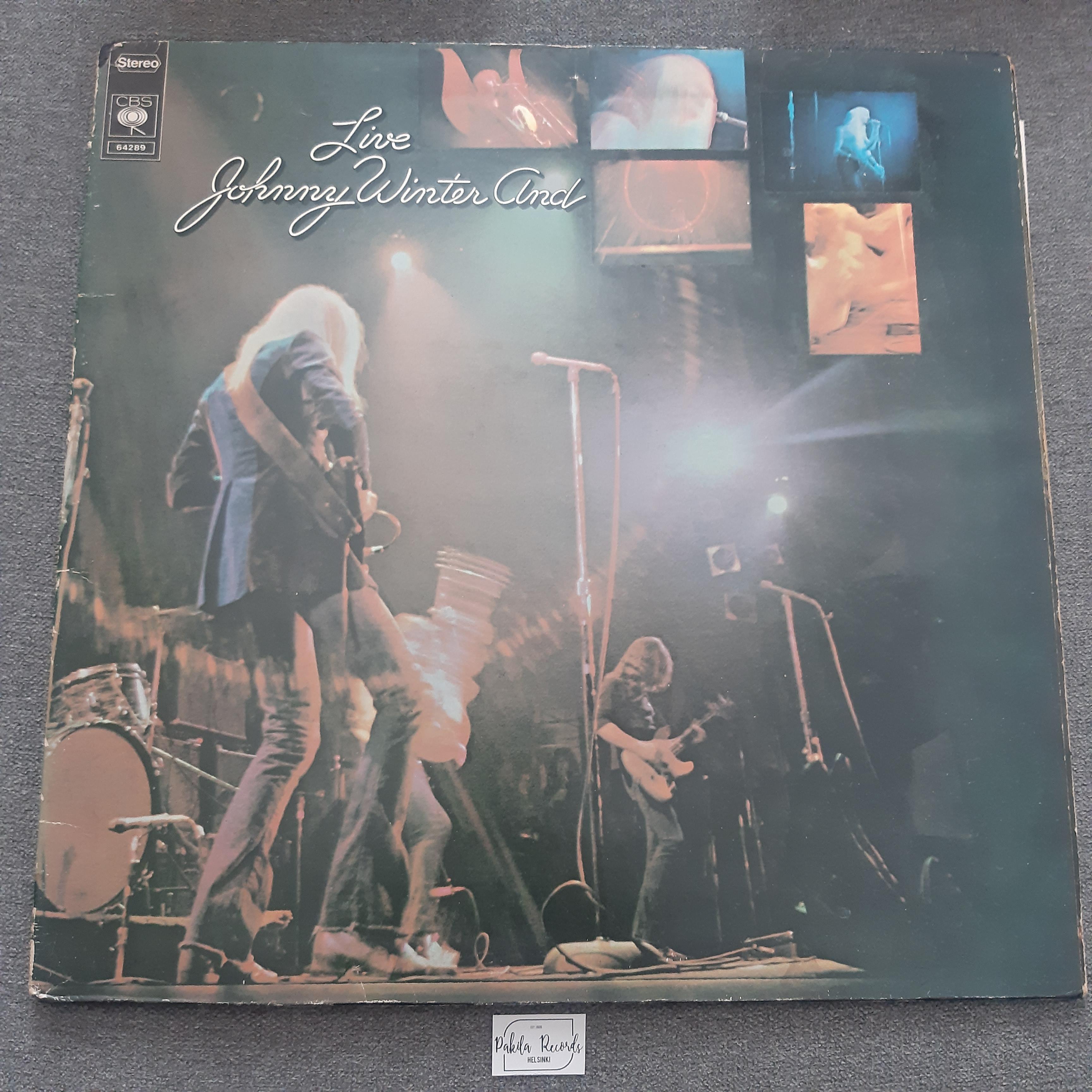 Johnny Winter And - Live Johnny Winter And - LP (käytetty)