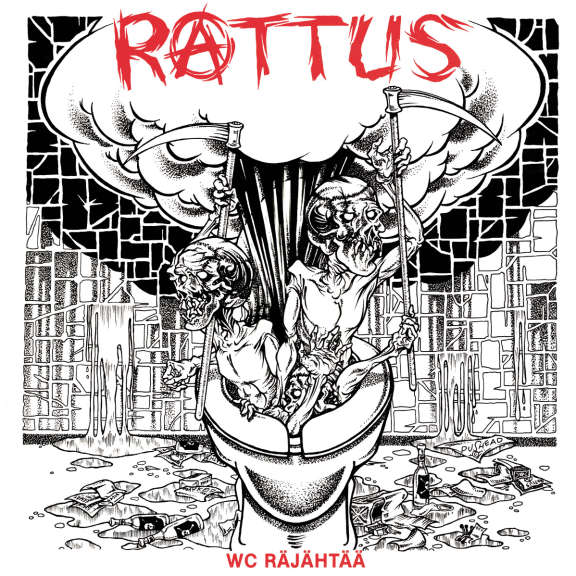 Rattus - Wc räjähtää - LP (uusi)