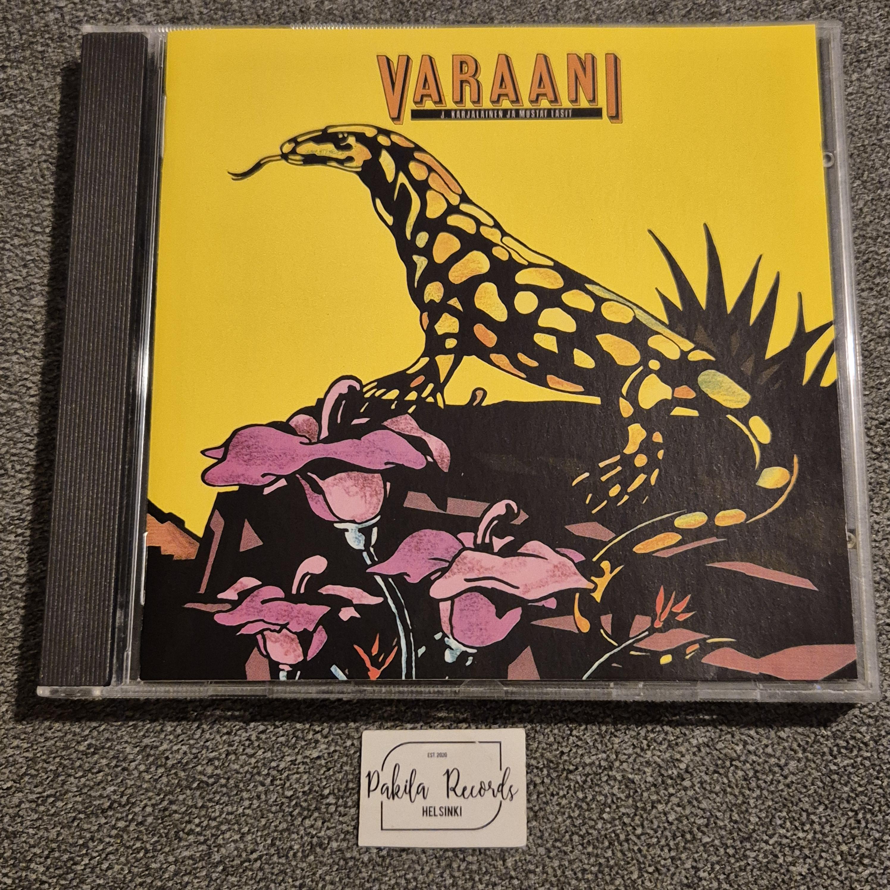 J. Karjalainen ja Mustat Lasit - Varaani - CD (käytetty)