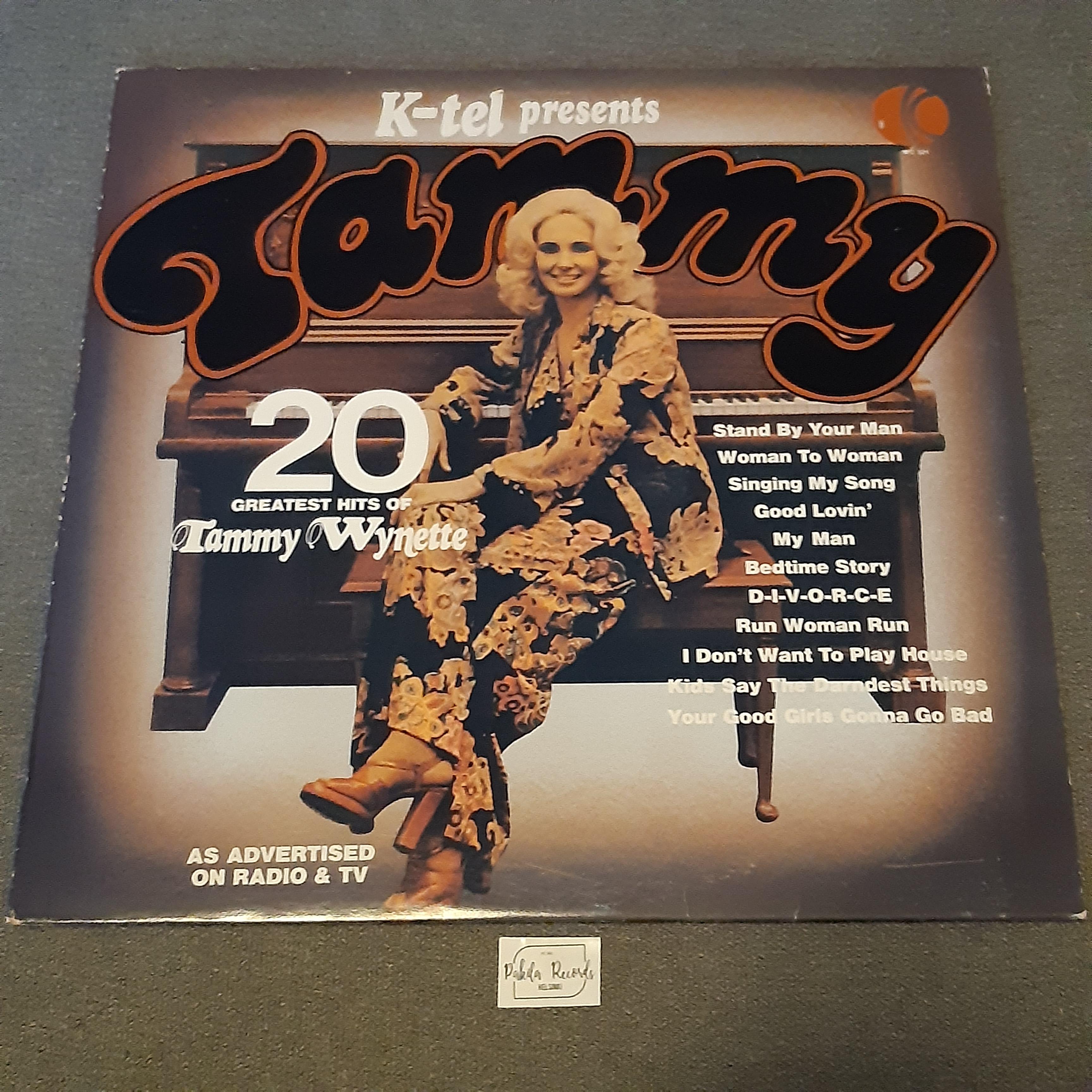 Tammy Wynette - Tammy, 20 Greatest Hits - LP (käytetty)