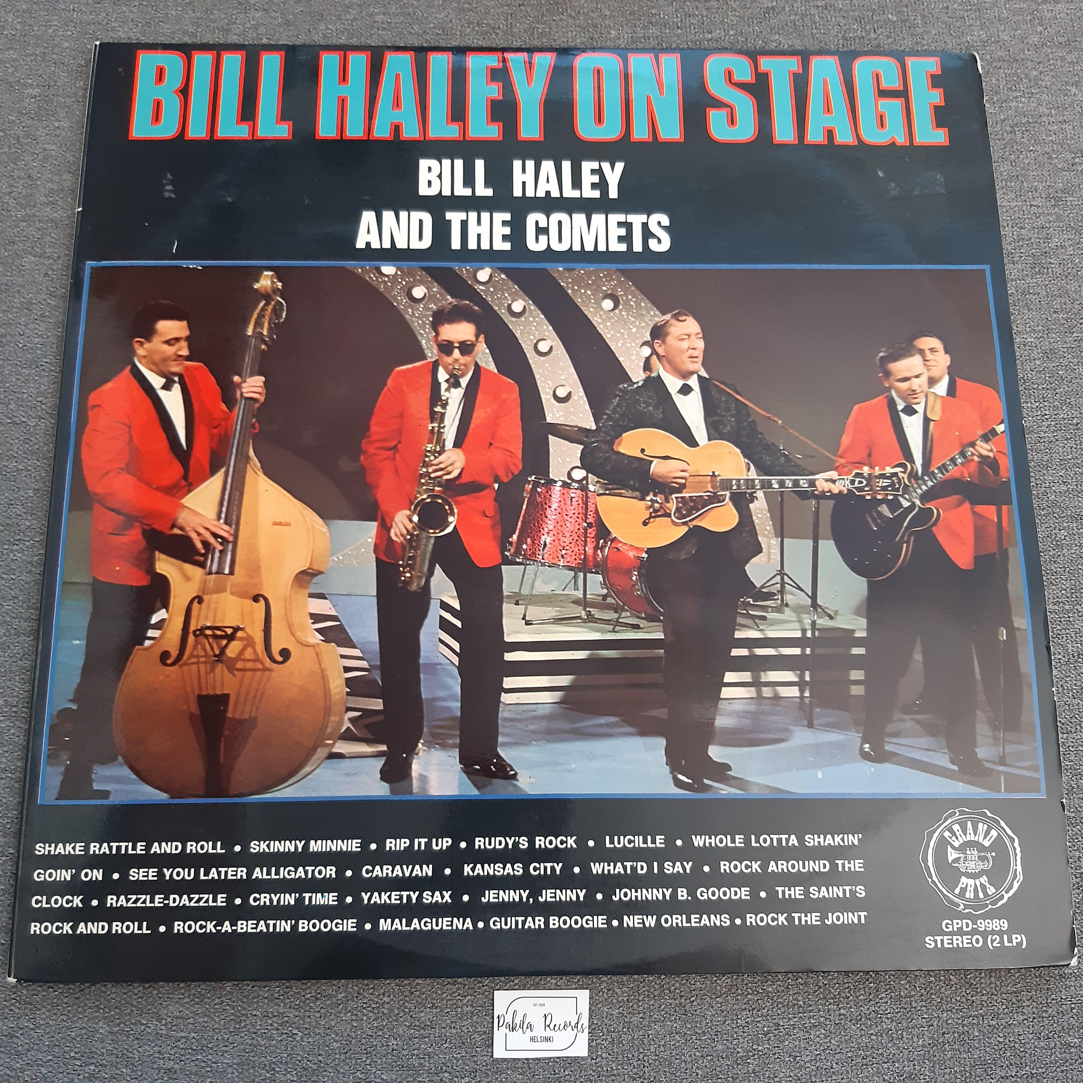Bill Haley And The Comets - Bill Haley On Stage - 2 (käytetty)