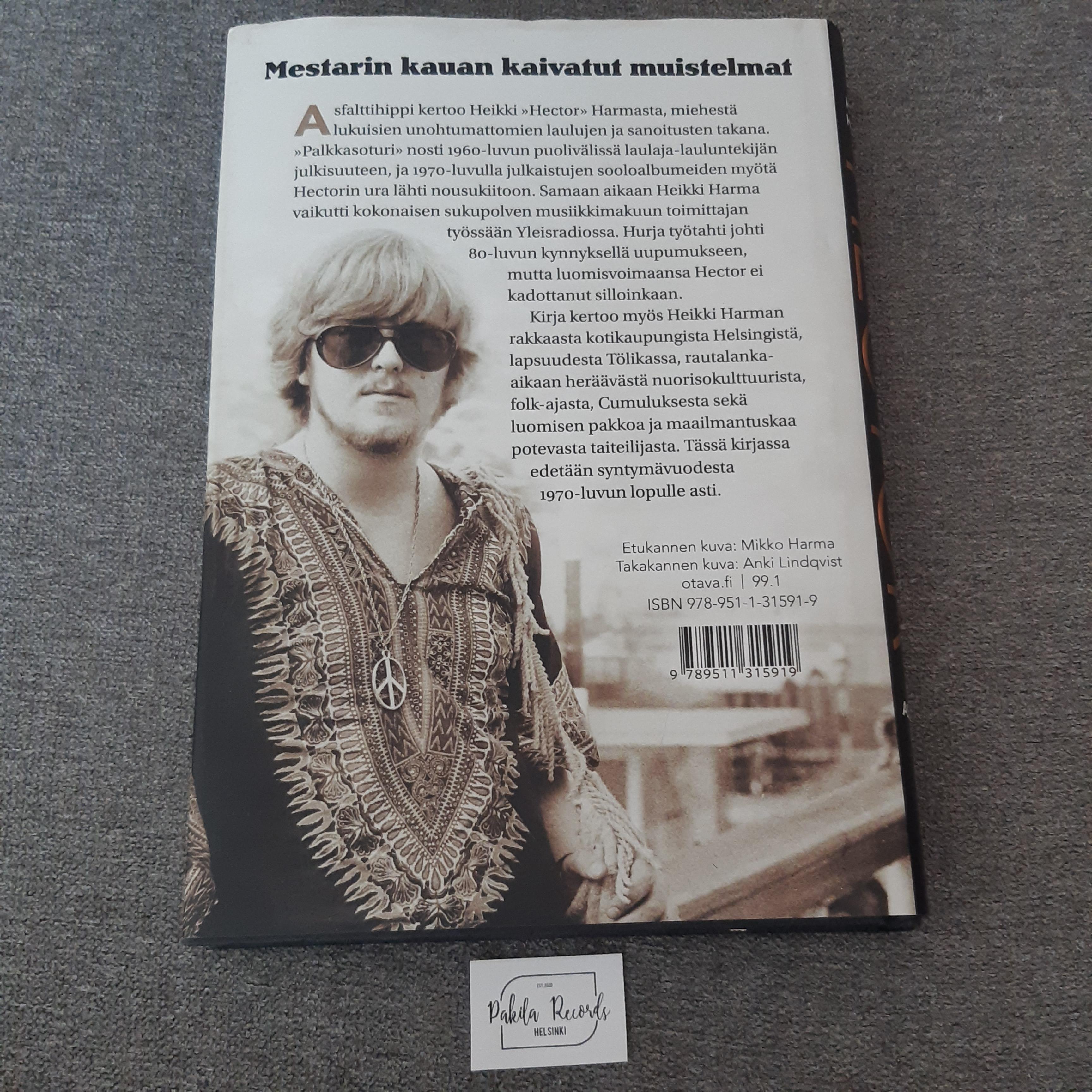 Hector, Asfalttihippi - Heikki Harma - Kirja (käytetty)